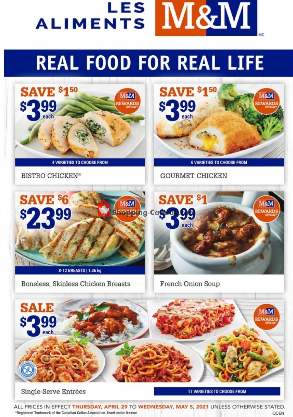 M&M Food Market flyer from Thursday April 29, 2021 to Wednesday May 5, 2021 - page 1