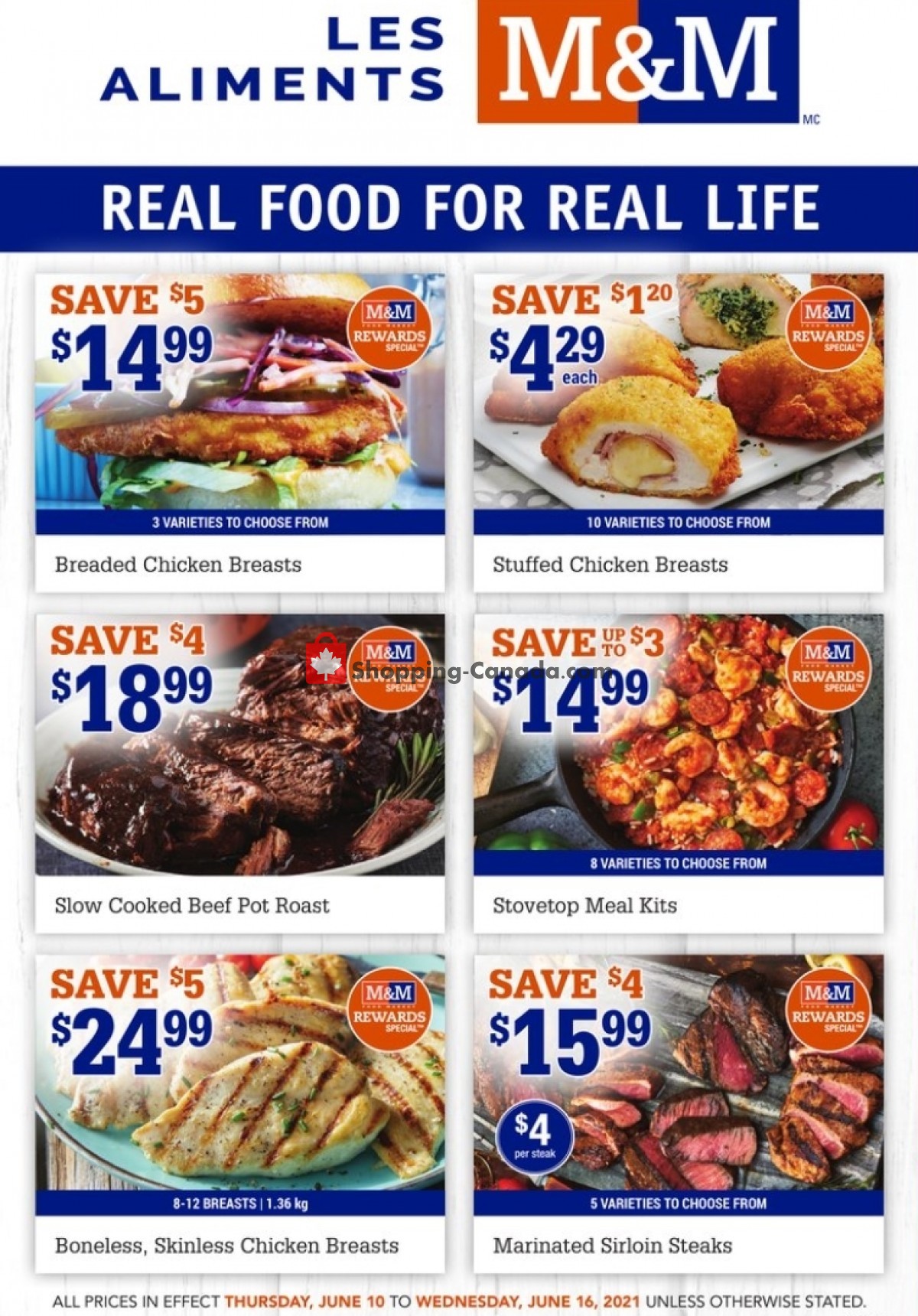 M&M Food Market flyer from Thursday June 10, 2021 to Wednesday June 16, 2021 - page 1