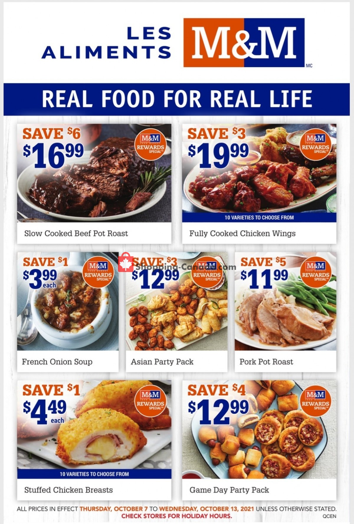 M&M Food Market flyer from Thursday October 7, 2021 to Wednesday October 13, 2021 - page 1