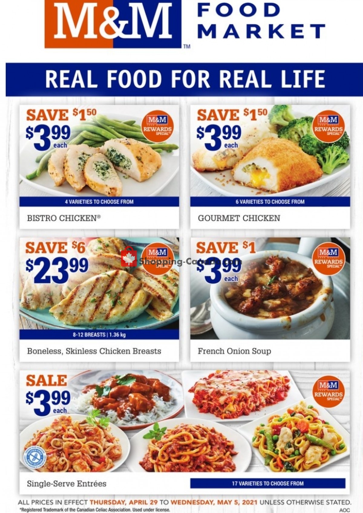 M&M Food Market flyer from Thursday April 29, 2021 to Wednesday May 5, 2021 - page 1