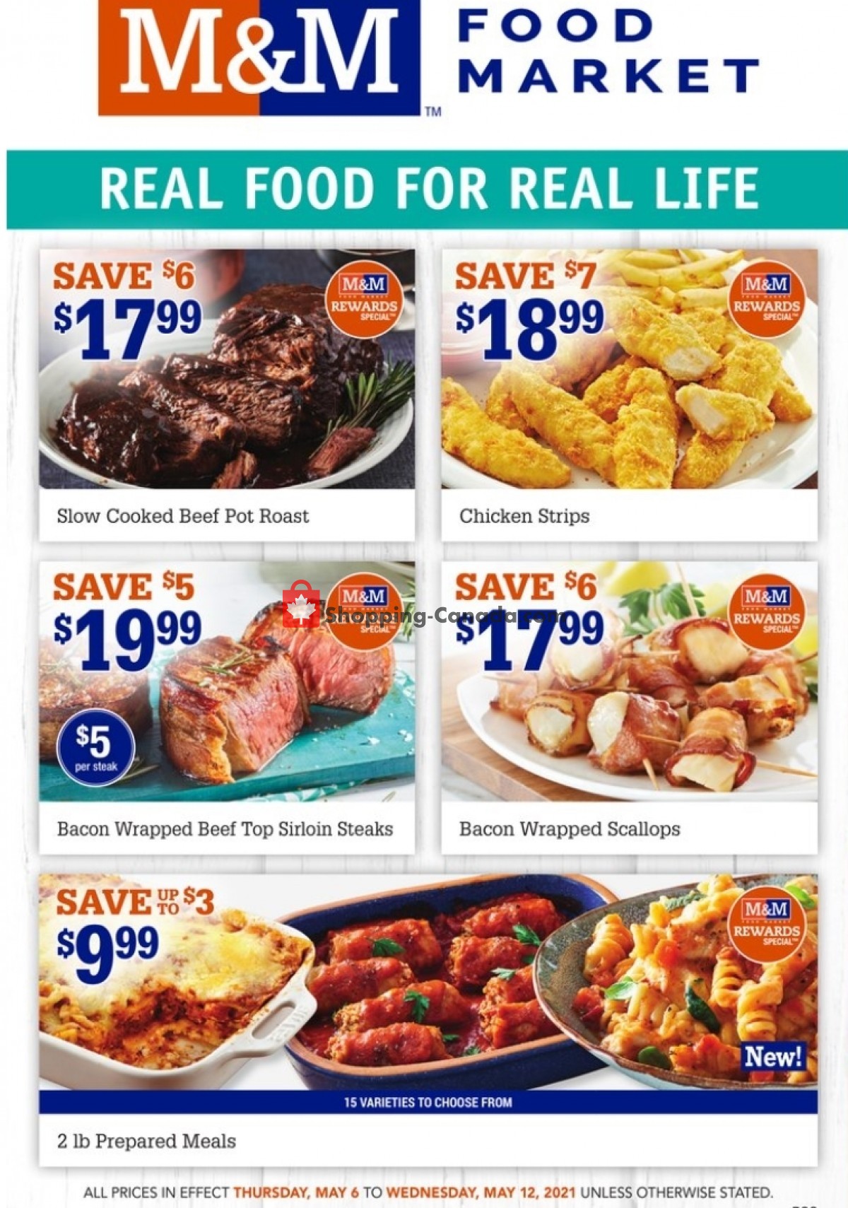M&M Food Market flyer from Thursday May 6, 2021 to Wednesday May 12, 2021 - page 1