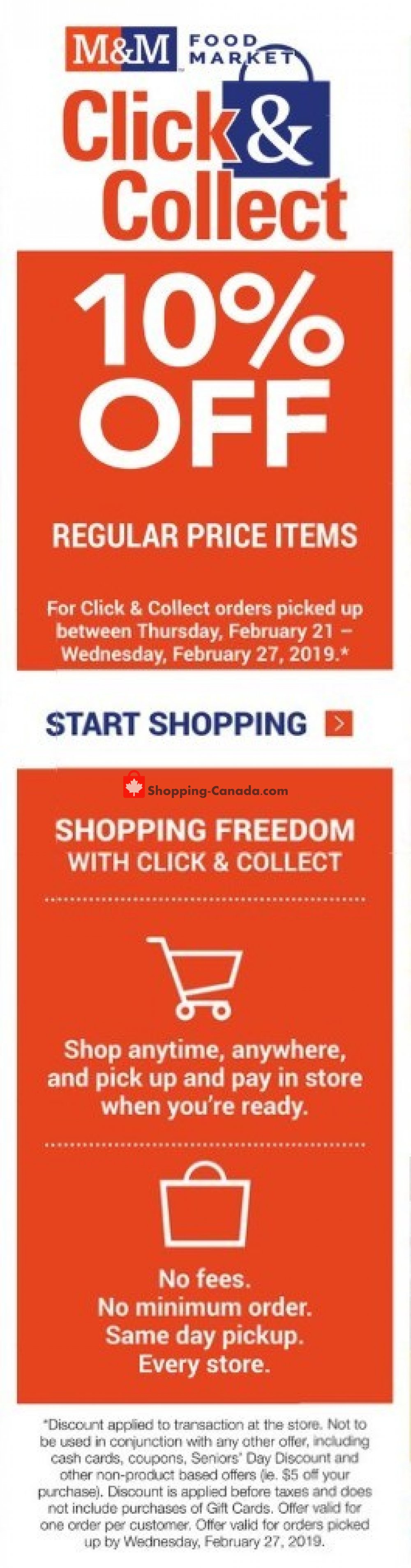 M&M Food Market flyer from Thursday February 21, 2019 to Wednesday February 27, 2019 - page 2