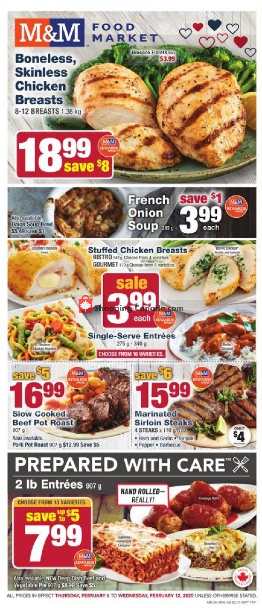 M&M Food Market flyer from Thursday February 6, 2020 to Wednesday February 12, 2020 - page 1