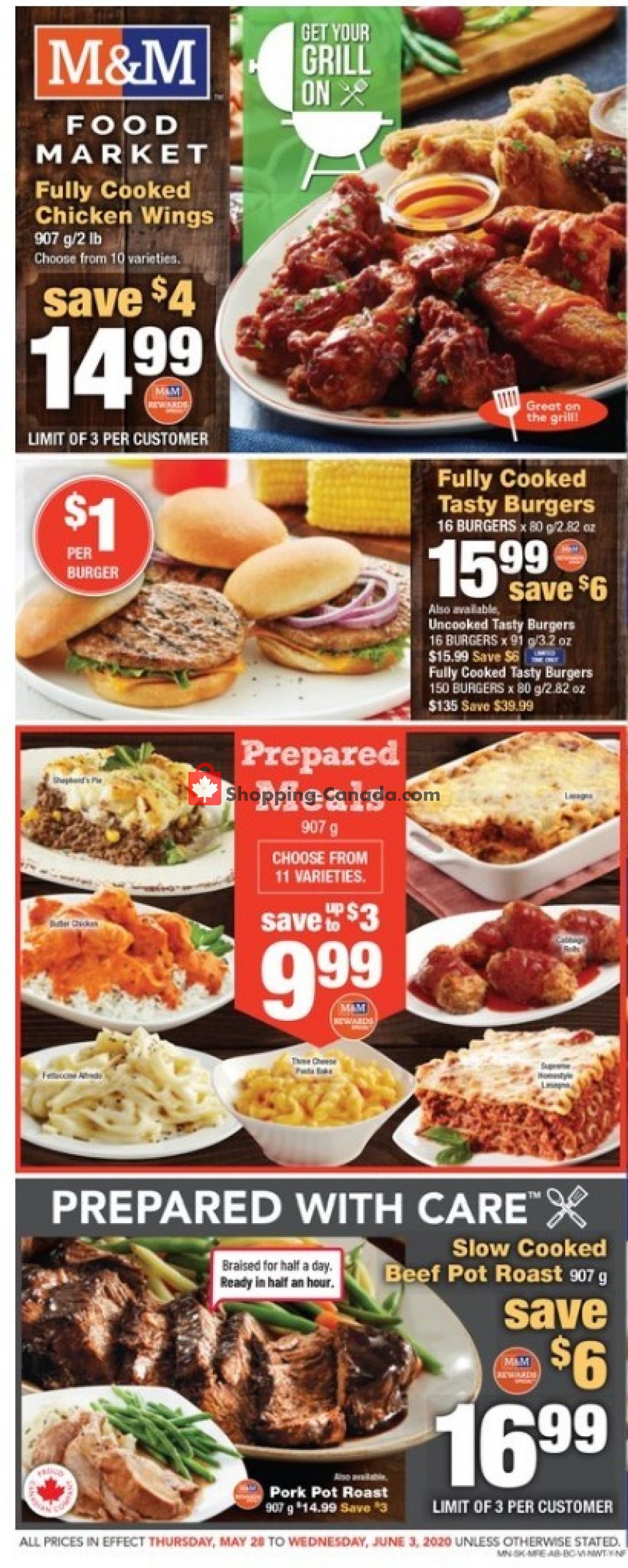 M&M Food Market flyer from Thursday May 28, 2020 to Wednesday June 3, 2020 - page 1