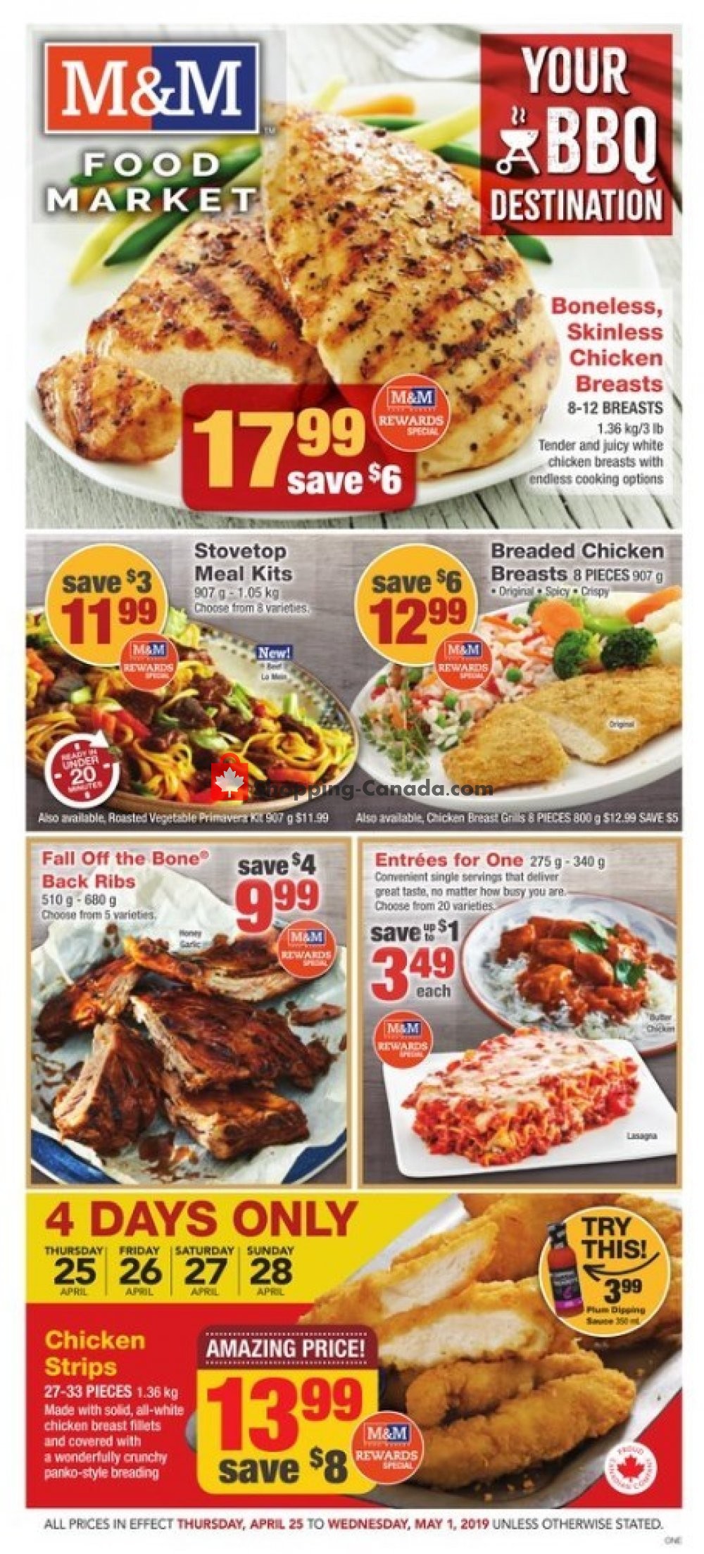 M&M Food Market Canada, flyer (Special Offer ON) April 25 May 1