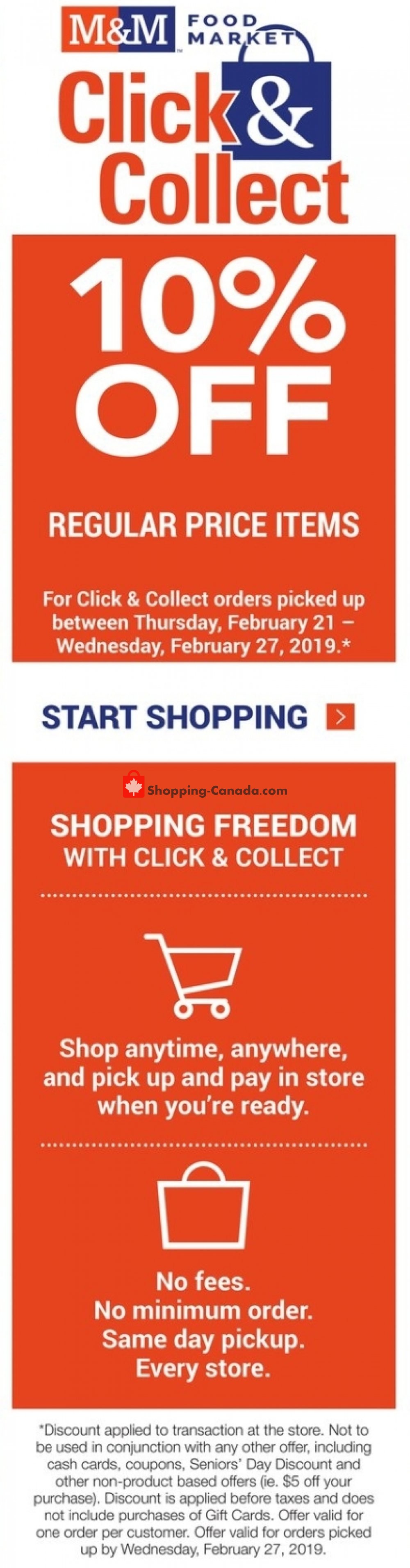 M&M Food Market flyer from Thursday February 21, 2019 to Wednesday February 27, 2019 - page 2