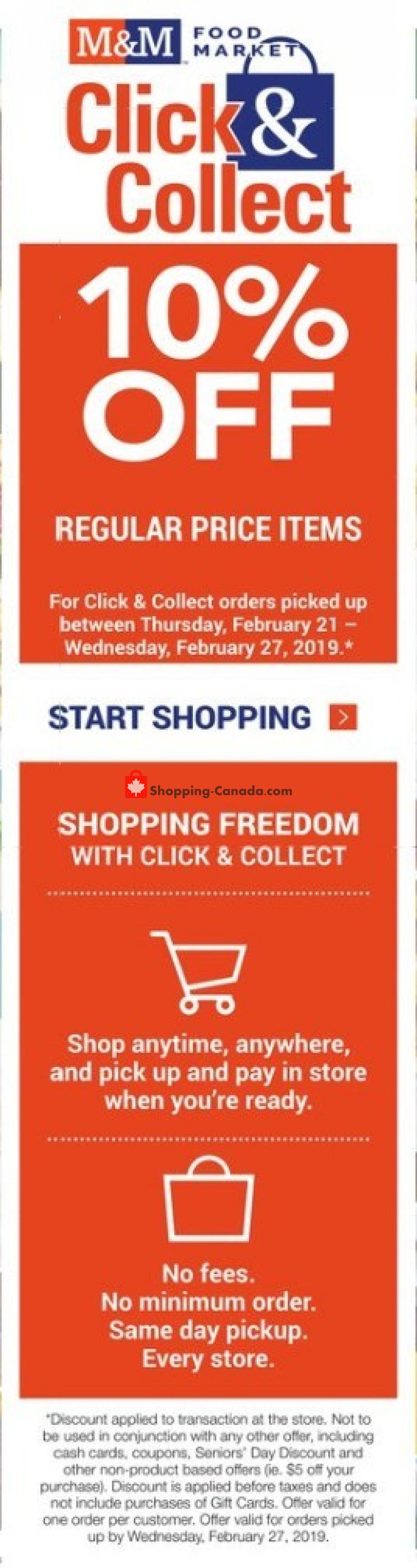 M&M Food Market flyer from Thursday February 21, 2019 to Wednesday February 27, 2019 - page 2