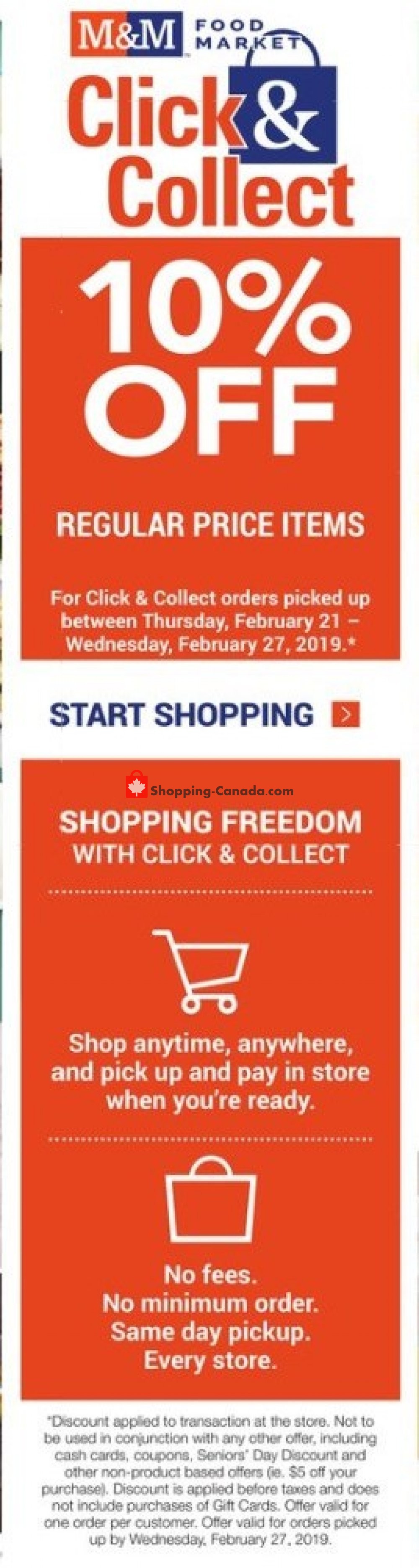 M&M Food Market flyer from Thursday February 21, 2019 to Wednesday February 27, 2019 - page 2