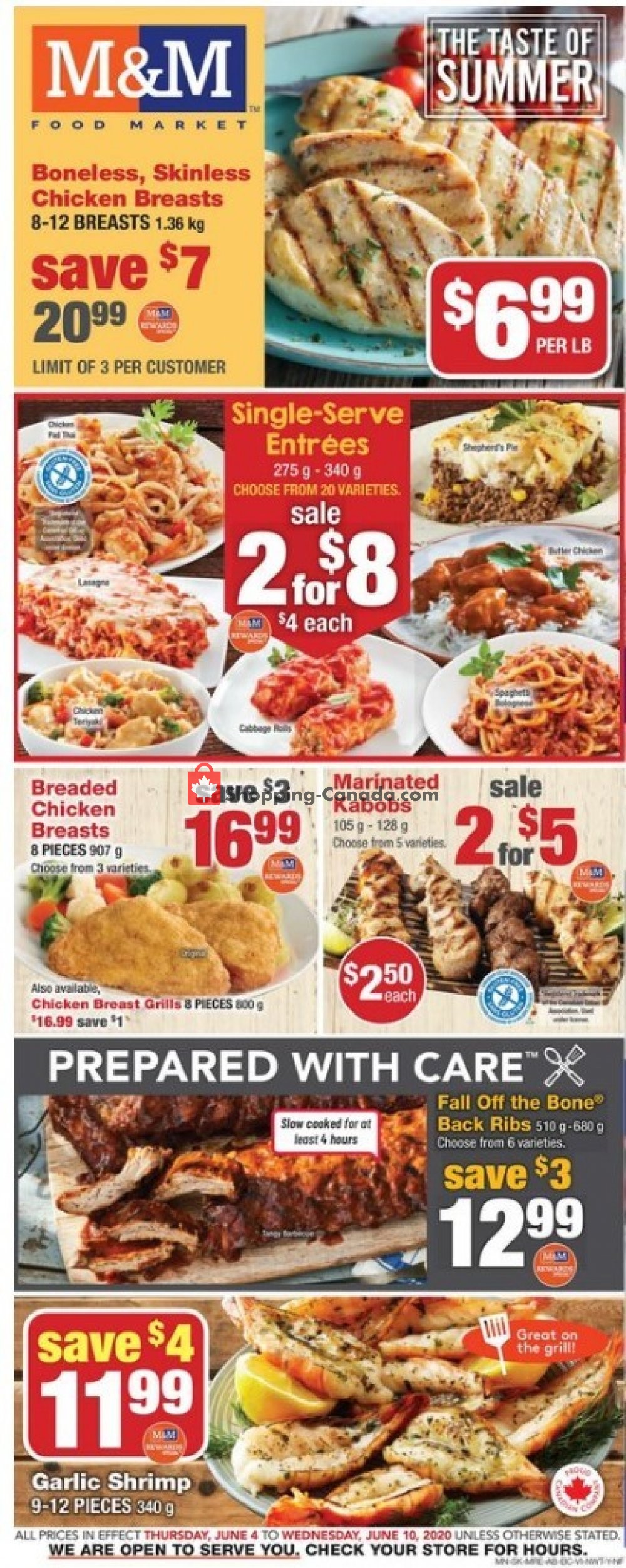 M&M Food Market flyer from Thursday June 4, 2020 to Wednesday June 10, 2020 - page 1
