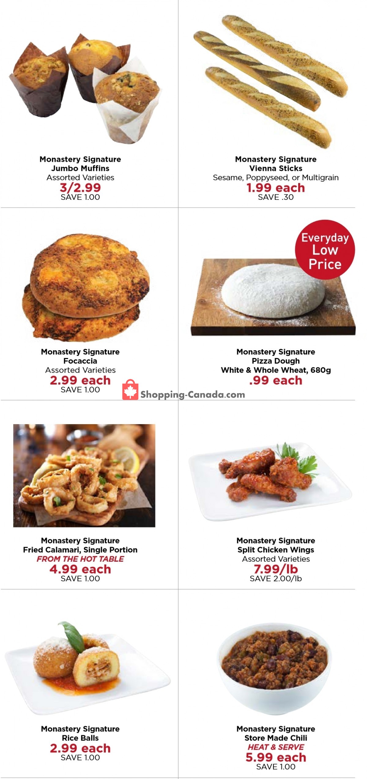 Monastery Bakery flyer from Wednesday January 18, 2023 to Wednesday January 25, 2023 - page 2