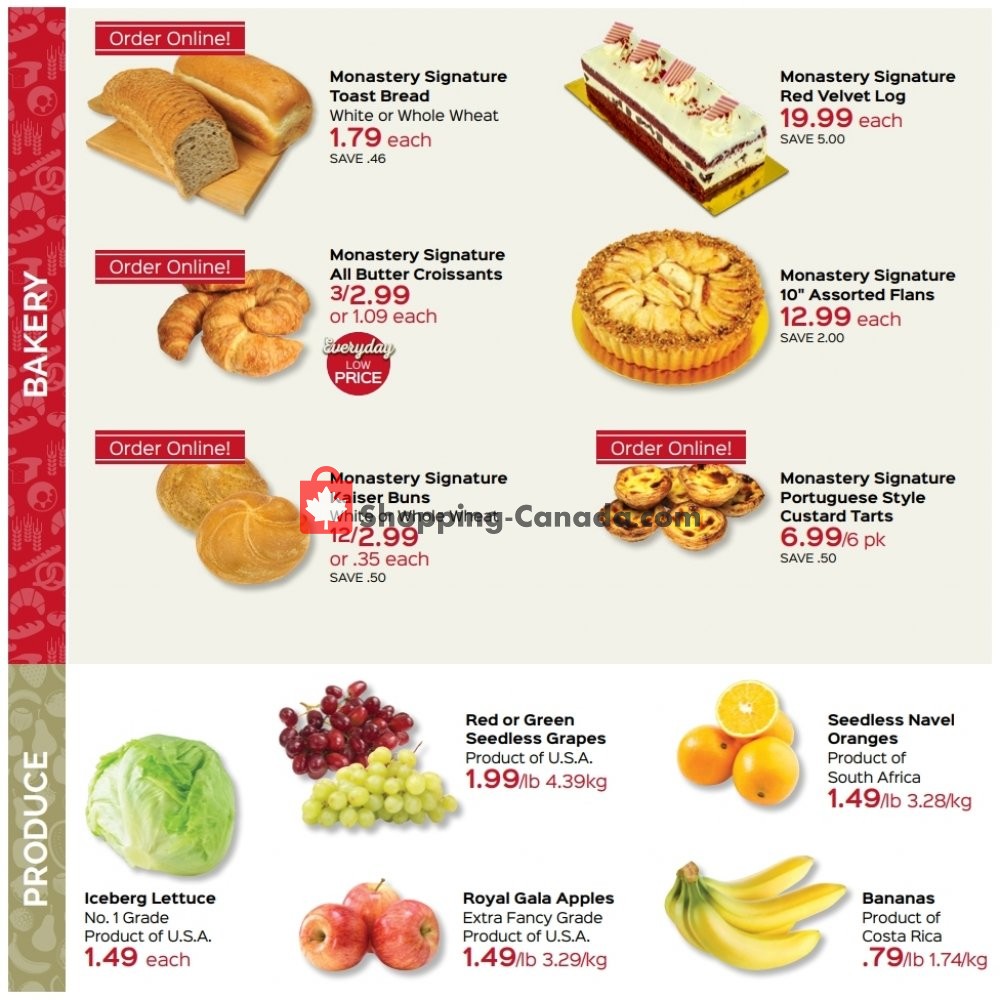 Monastery Bakery flyer from Thursday September 5, 2019 to Wednesday September 18, 2019 - page 4