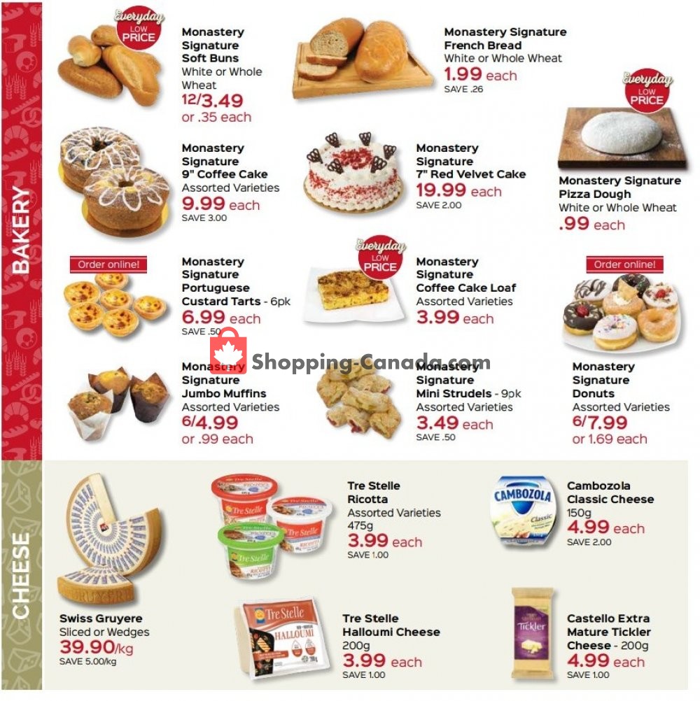 Monastery Bakery flyer from Thursday October 17, 2019 to Wednesday October 30, 2019 - page 4
