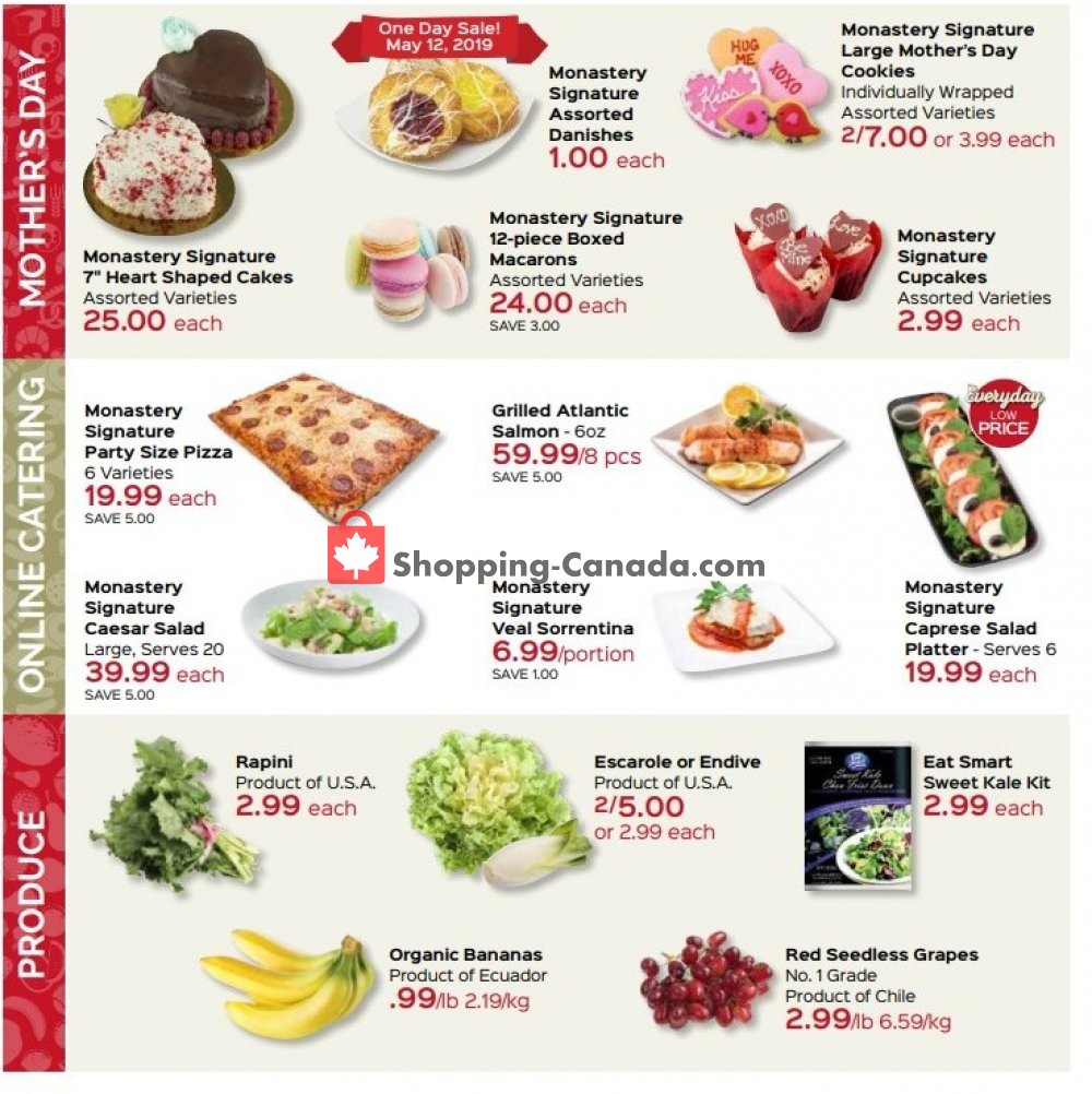 Monastery Bakery flyer from Thursday May 2, 2019 to Wednesday May 15, 2019 - page 3