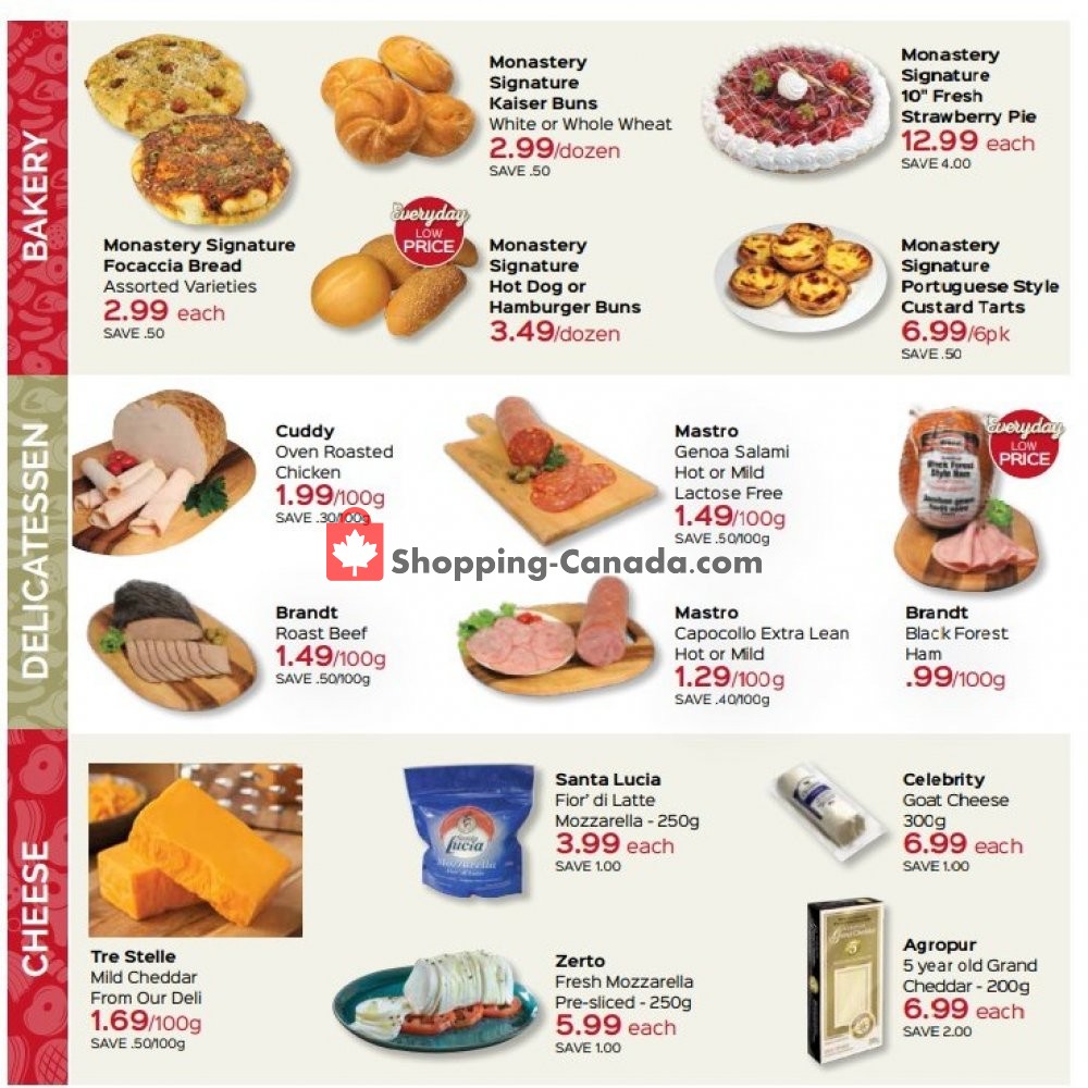 Monastery Bakery flyer from Thursday May 2, 2019 to Wednesday May 15, 2019 - page 4