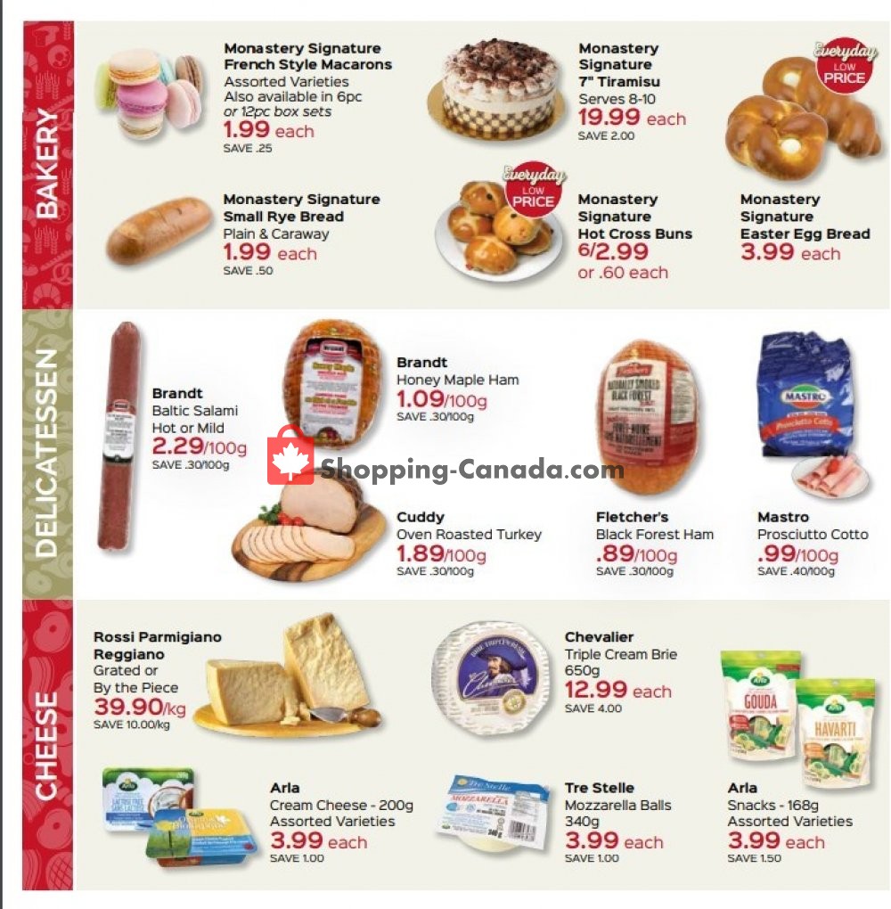Monastery Bakery flyer from Thursday April 18, 2019 to Wednesday May 1, 2019 - page 3