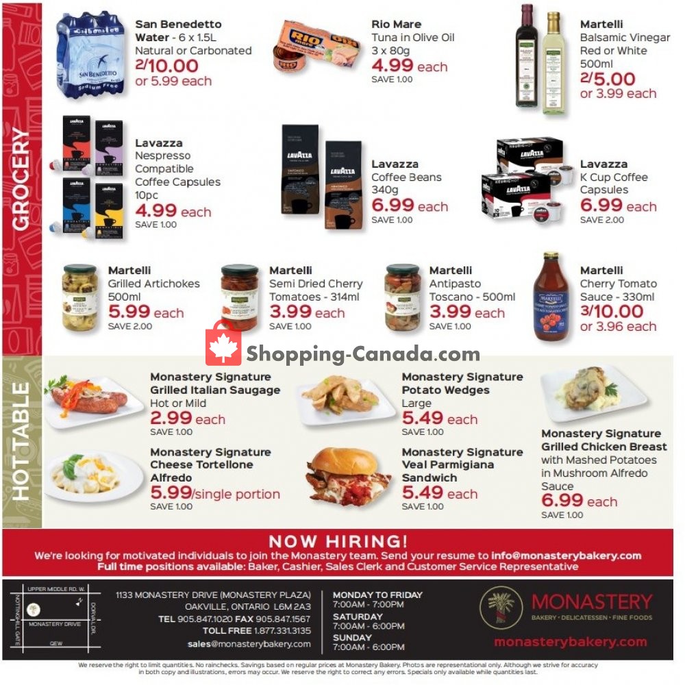 Monastery Bakery flyer from Thursday August 8, 2019 to Wednesday August 21, 2019 - page 2