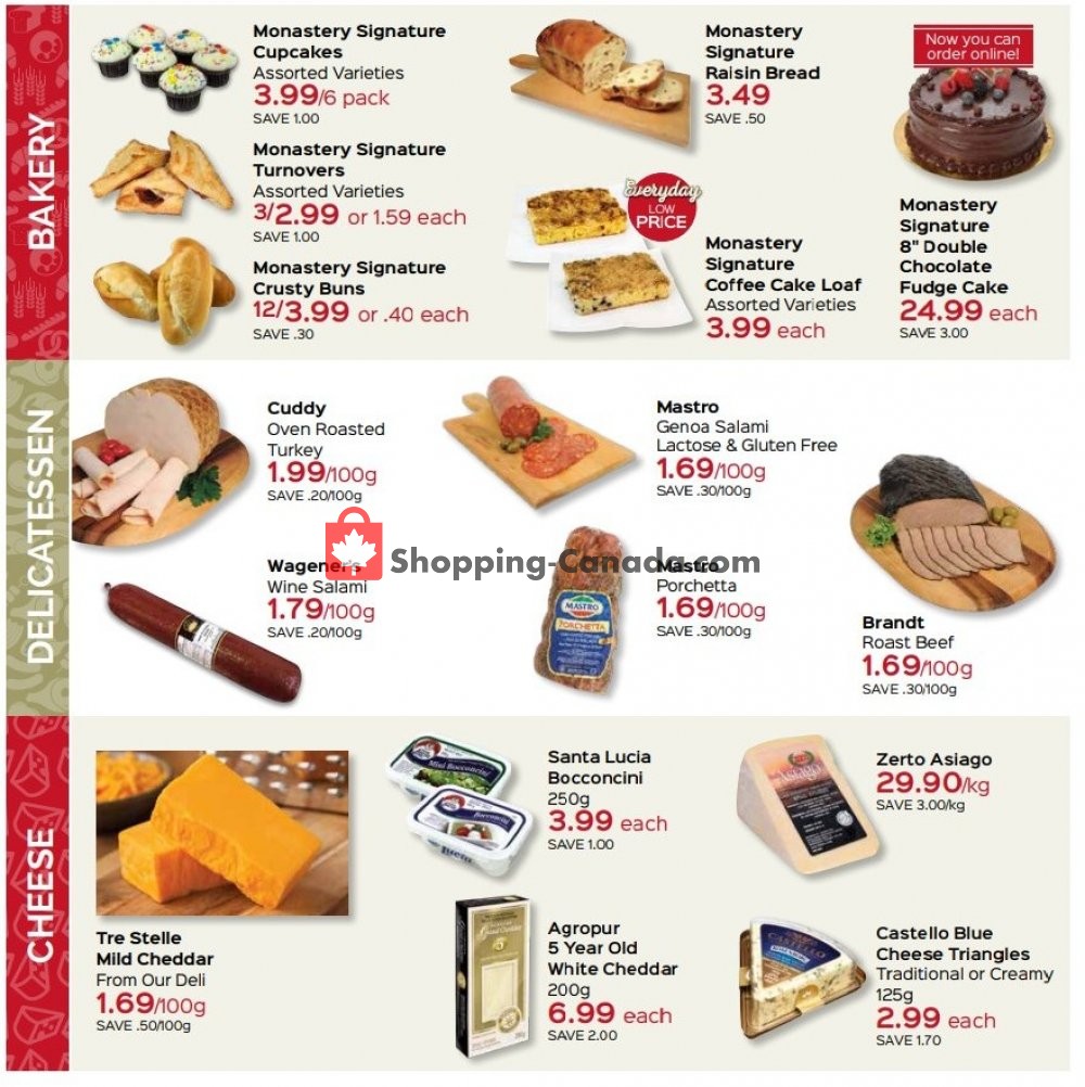 Monastery Bakery flyer from Thursday July 11, 2019 to Wednesday July 24, 2019 - page 4