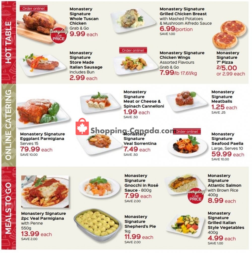 Monastery Bakery flyer from Thursday October 3, 2019 to Wednesday October 16, 2019 - page 3