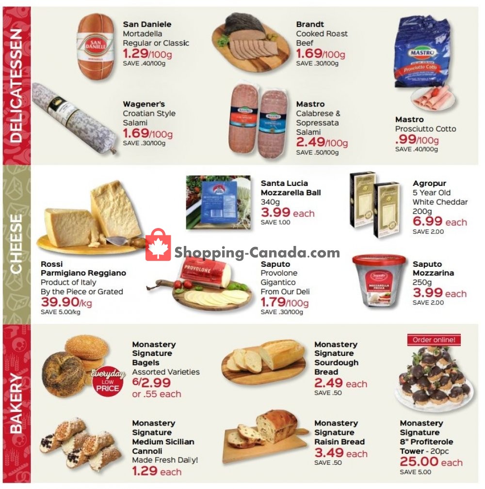 Monastery Bakery flyer from Thursday October 3, 2019 to Wednesday October 16, 2019 - page 4