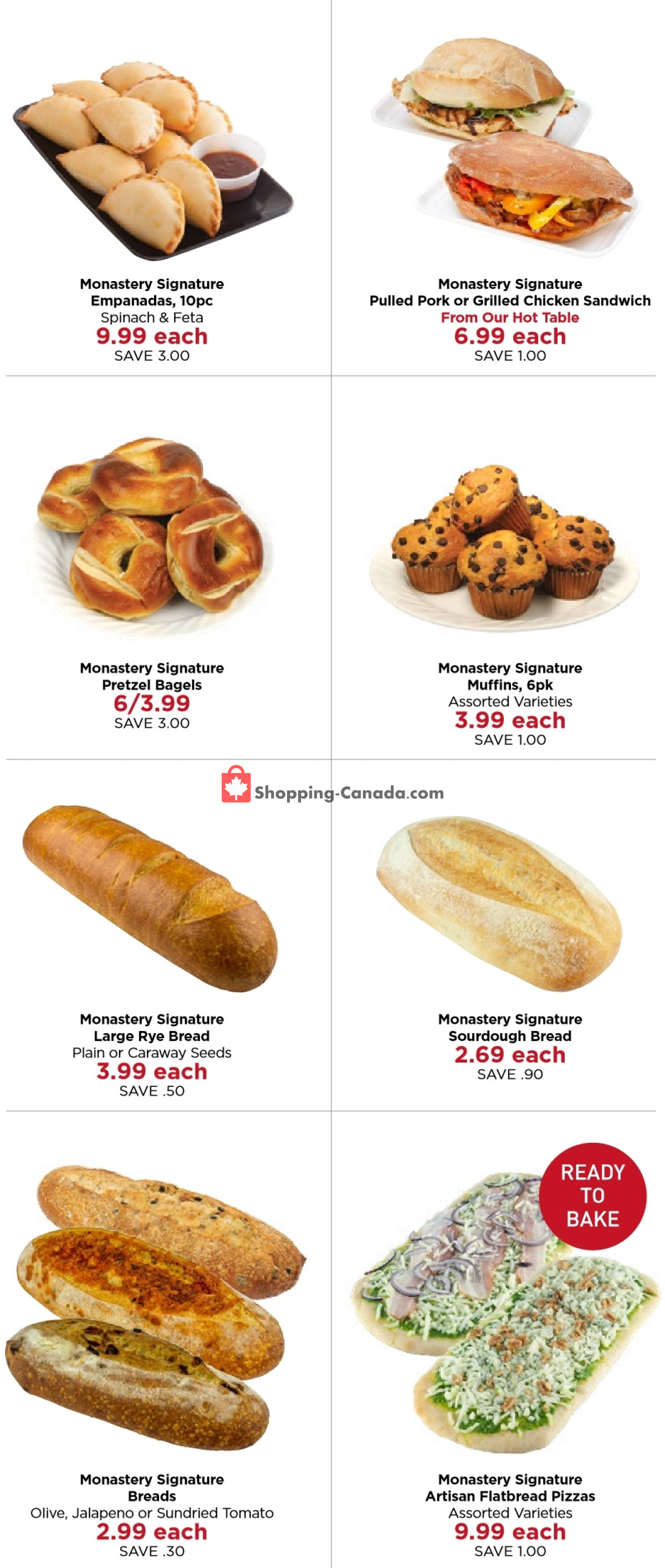 Monastery Bakery flyer from Wednesday January 31, 2024 to Wednesday February 7, 2024 - page 3