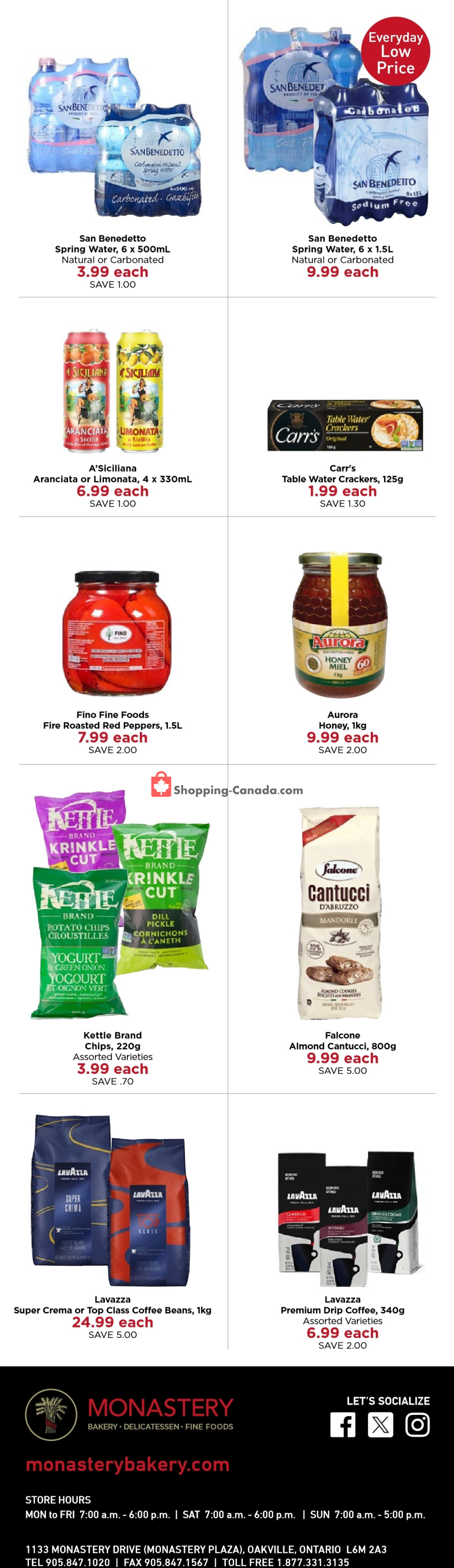 Monastery Bakery flyer from Wednesday January 31, 2024 to Wednesday February 7, 2024 - page 7