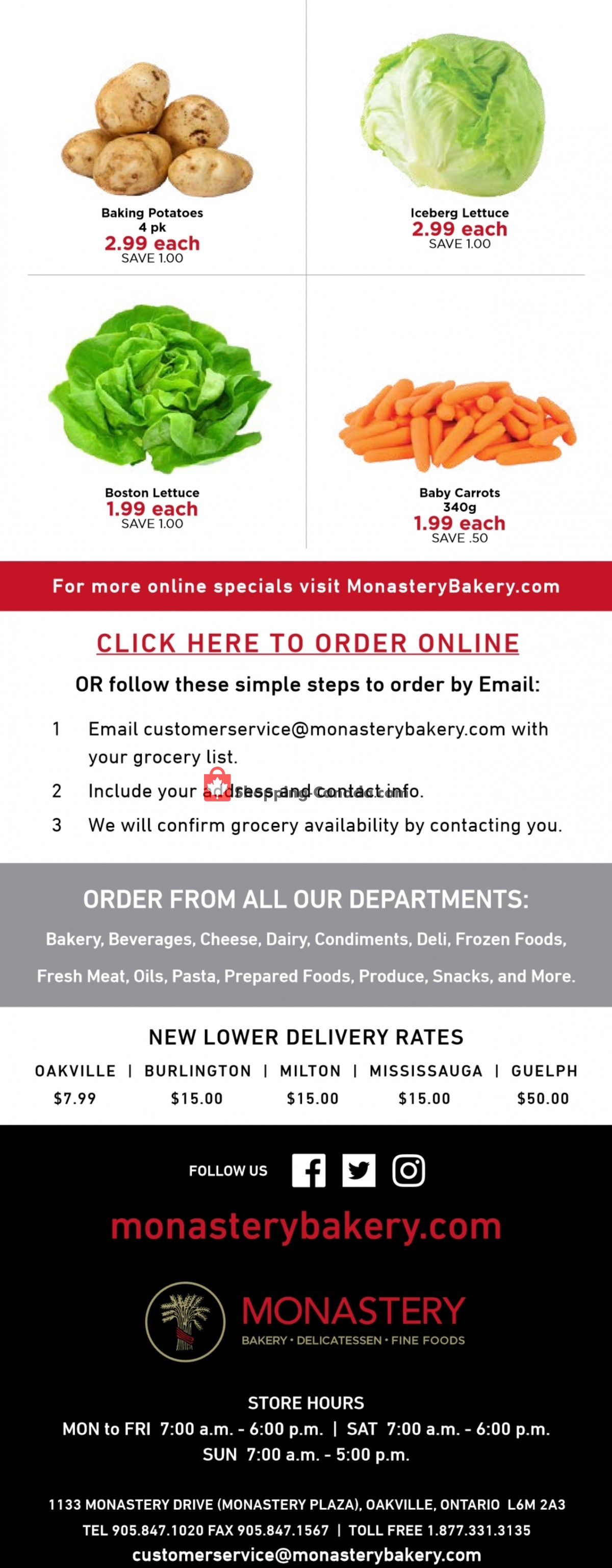 Monastery Bakery flyer from Wednesday January 25, 2023 to Wednesday February 1, 2023 - page 6