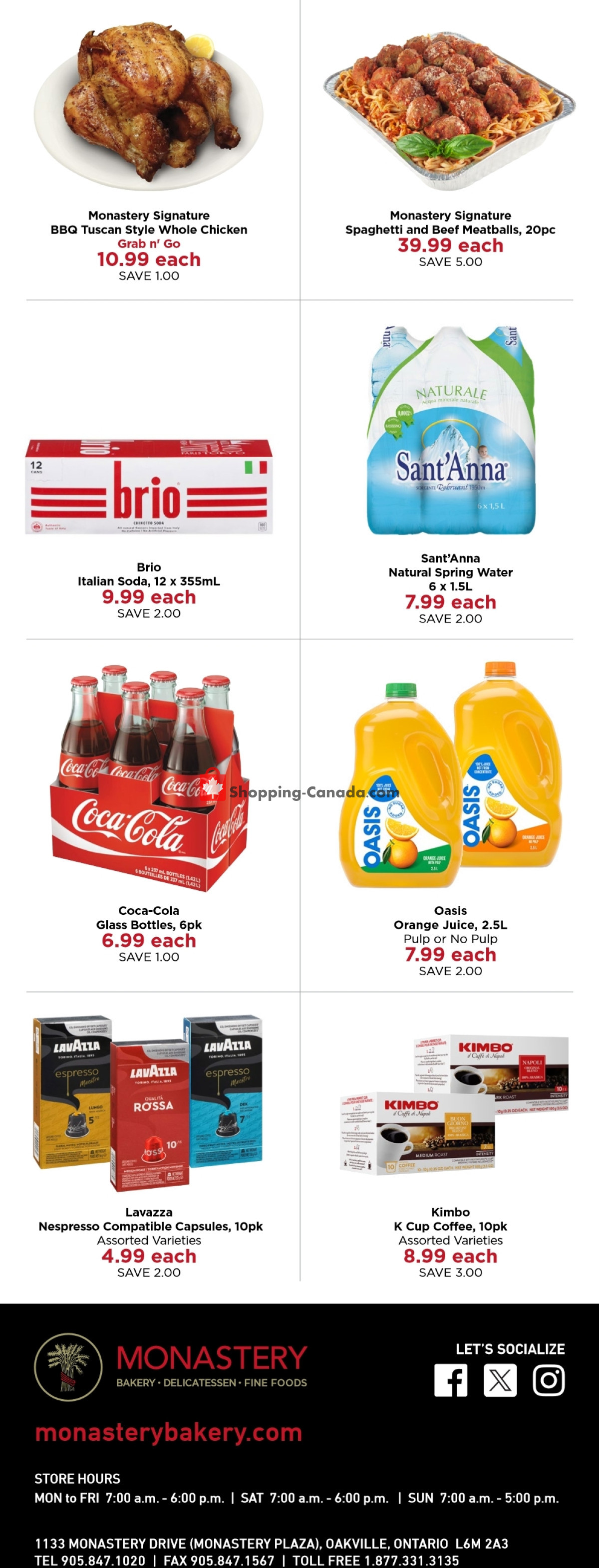 Monastery Bakery flyer from Wednesday February 28, 2024 to Wednesday March 6, 2024 - page 6