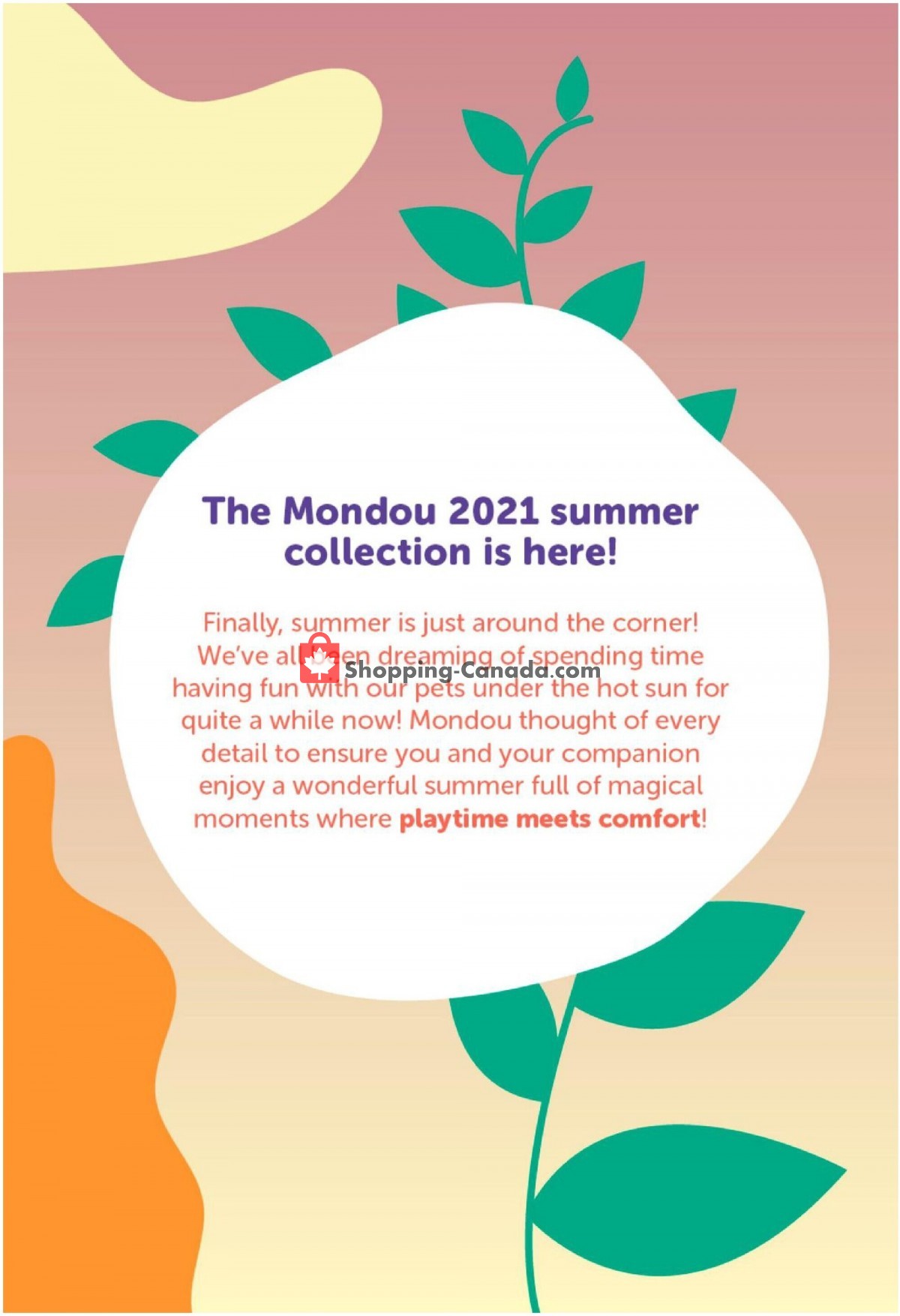 Mondou flyer from Monday June 14, 2021 to Wednesday September 15, 2021 - page 2