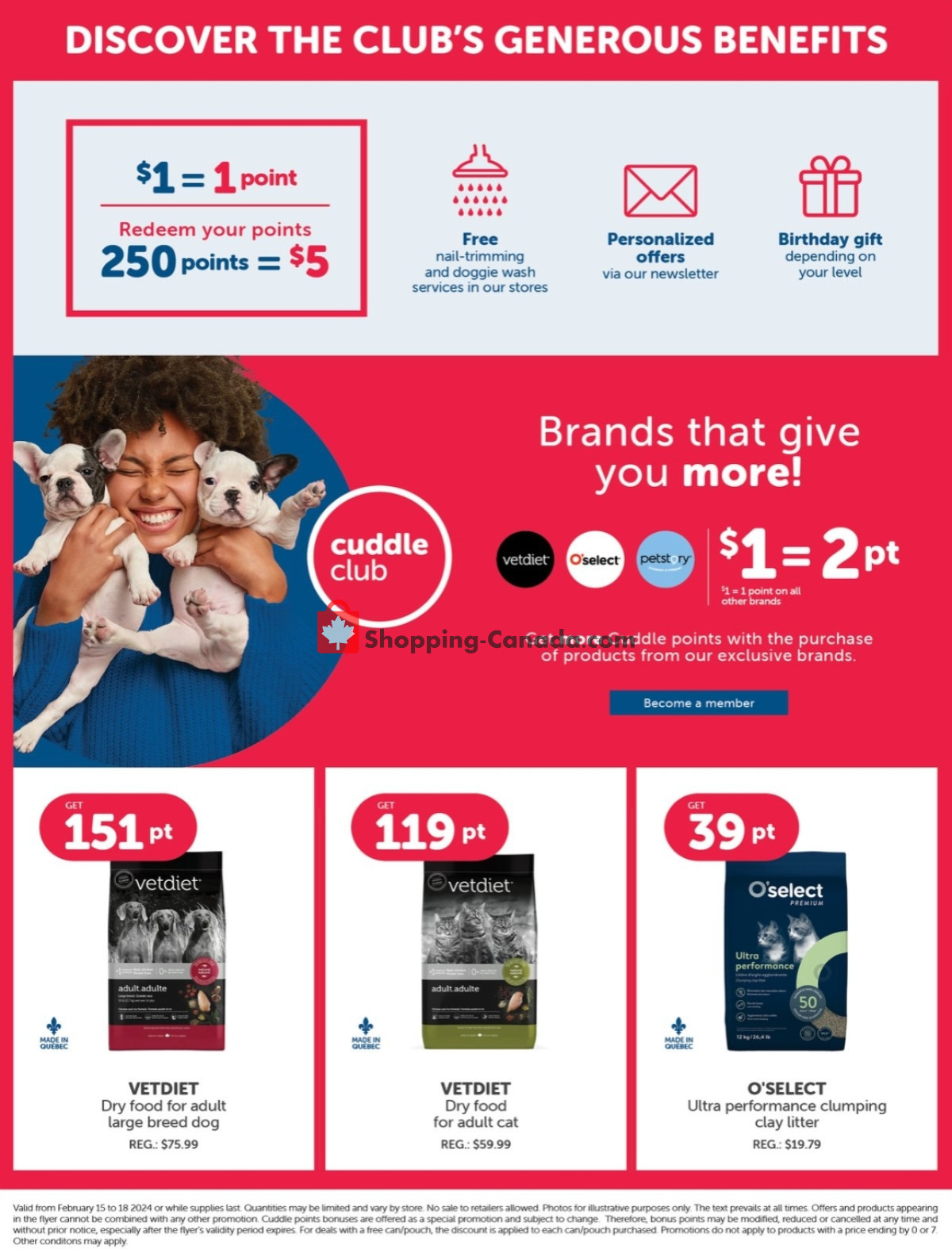 Mondou flyer from Thursday February 15, 2024 to Sunday February 18, 2024 - page 3