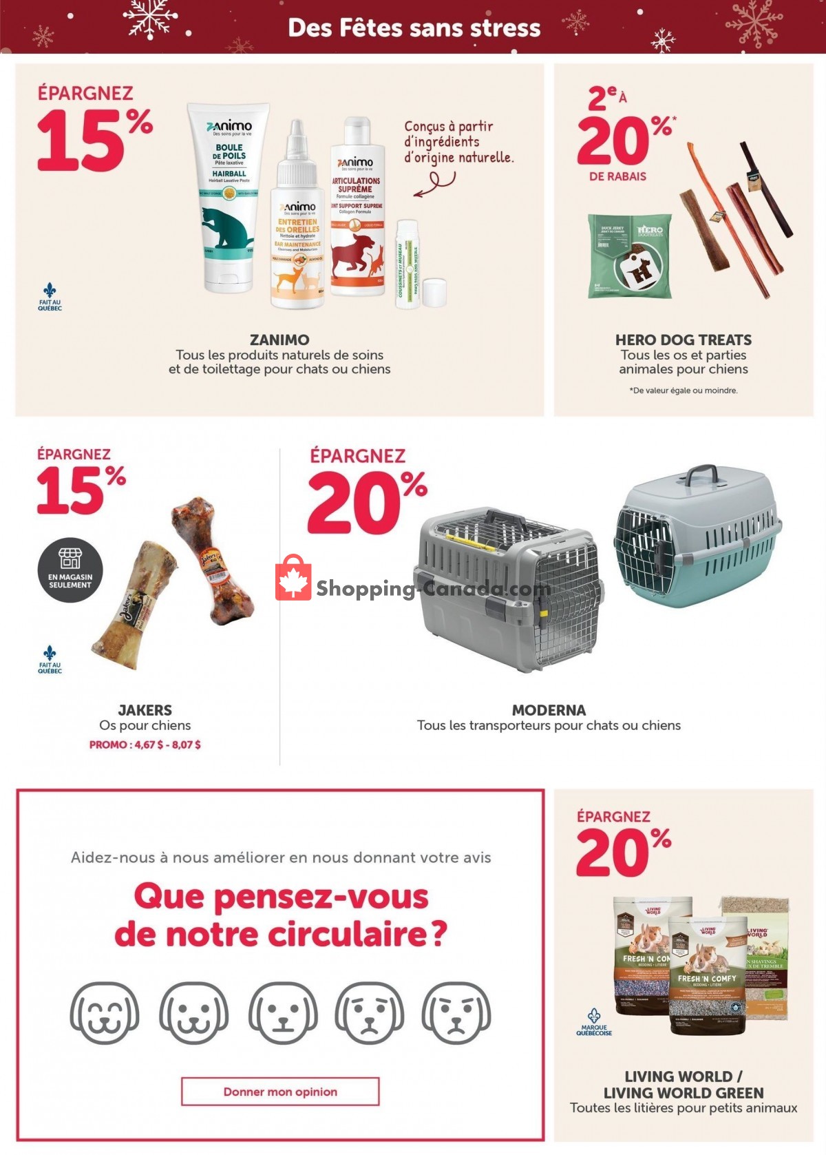 Mondou flyer from Thursday December 7, 2023 to Sunday December 24, 2023 - page 6