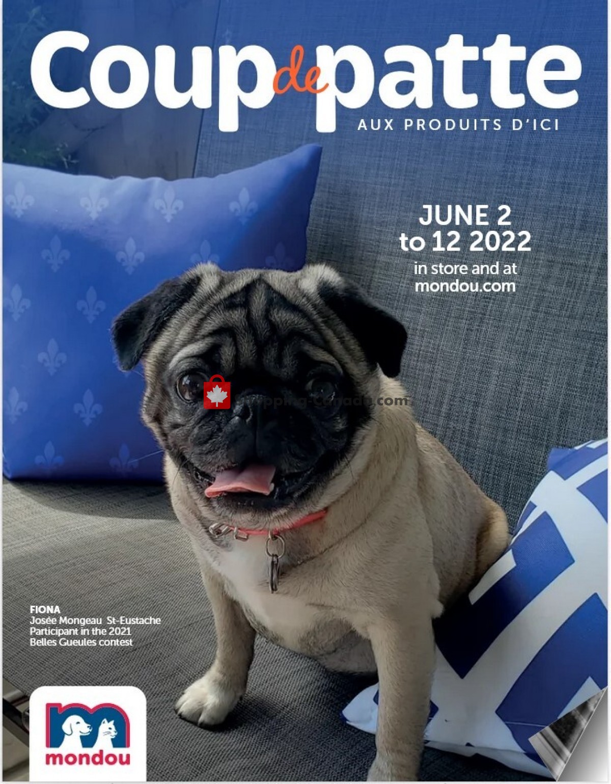 Mondou flyer from Thursday June 2, 2022 to Sunday June 12, 2022 - page 1