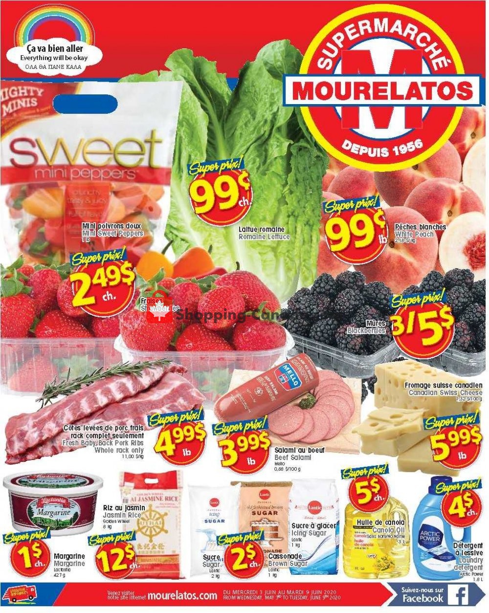 Mourelatos flyer from Wednesday June 3, 2020 to Tuesday June 9, 2020 - page 1