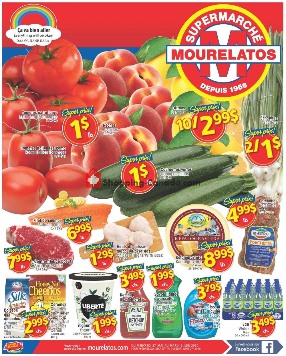 Mourelatos flyer from Wednesday May 27, 2020 to Tuesday June 2, 2020 - page 1