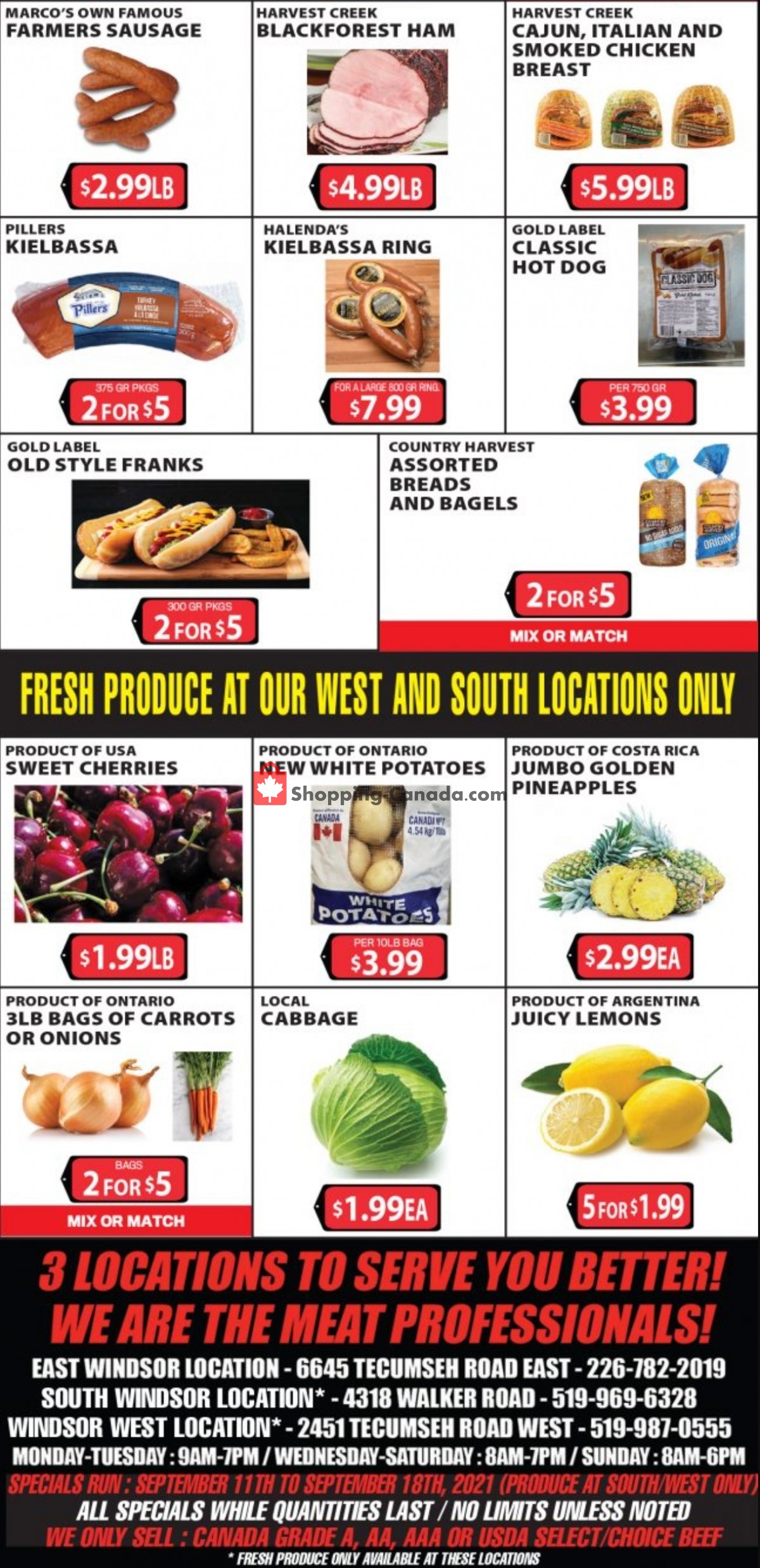 M.R. Meat Market flyer from Saturday September 11, 2021 to Saturday September 18, 2021 - page 2