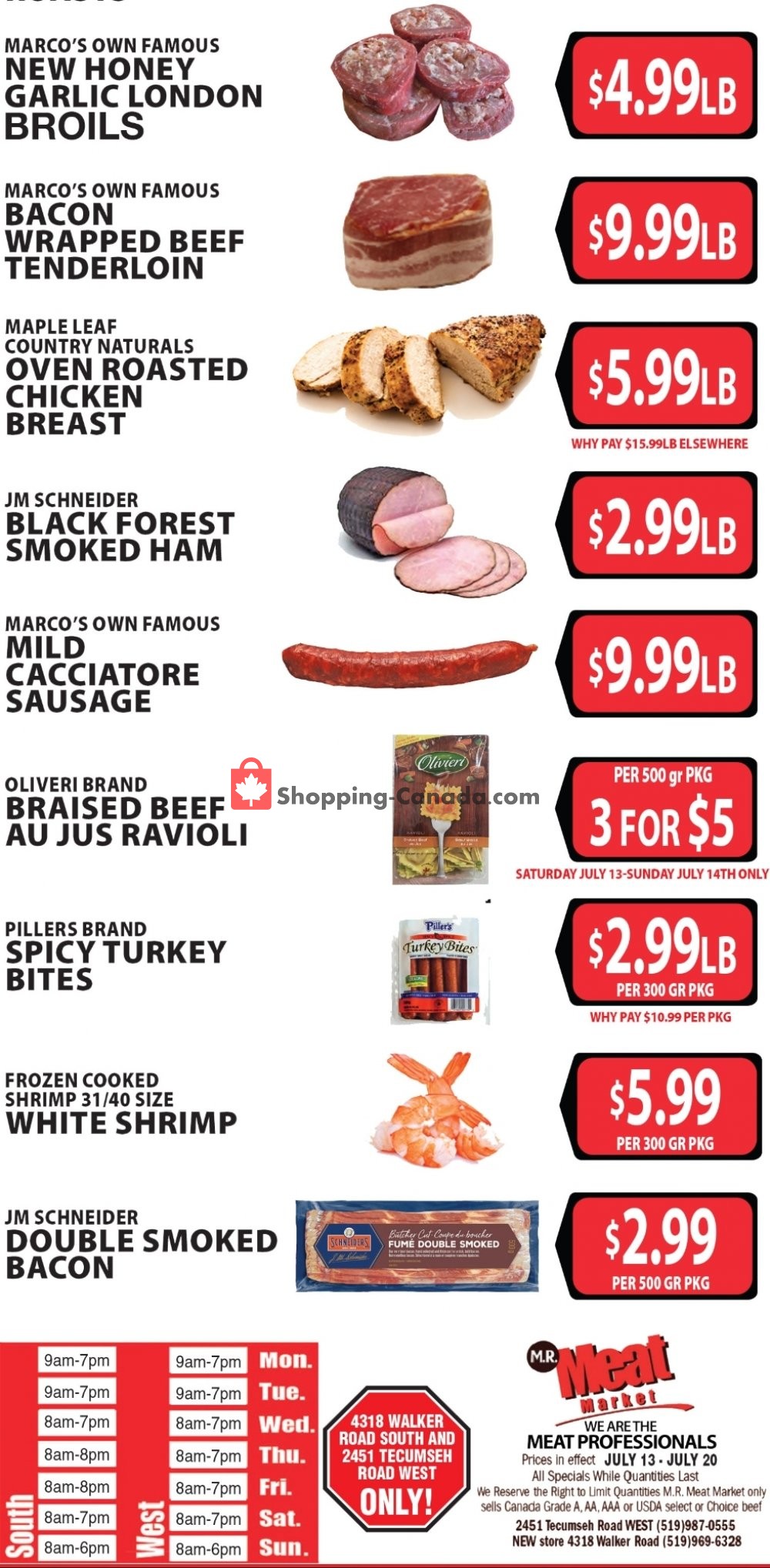 M.R. Meat Market flyer from Saturday July 13, 2019 to Saturday July 20, 2019 - page 2