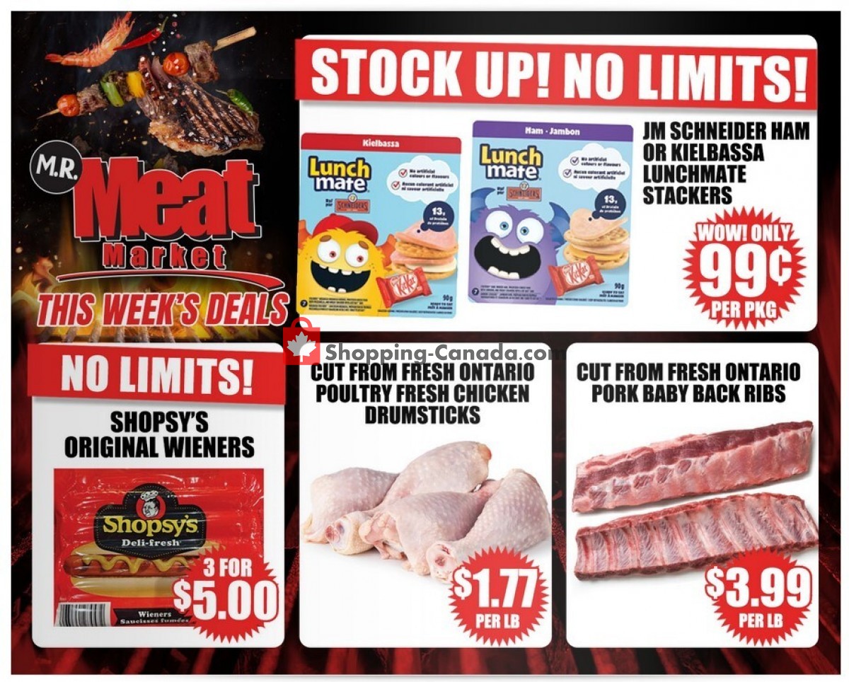 M.R. Meat Market flyer from Thursday September 22, 2022 to Thursday September 29, 2022 - page 1