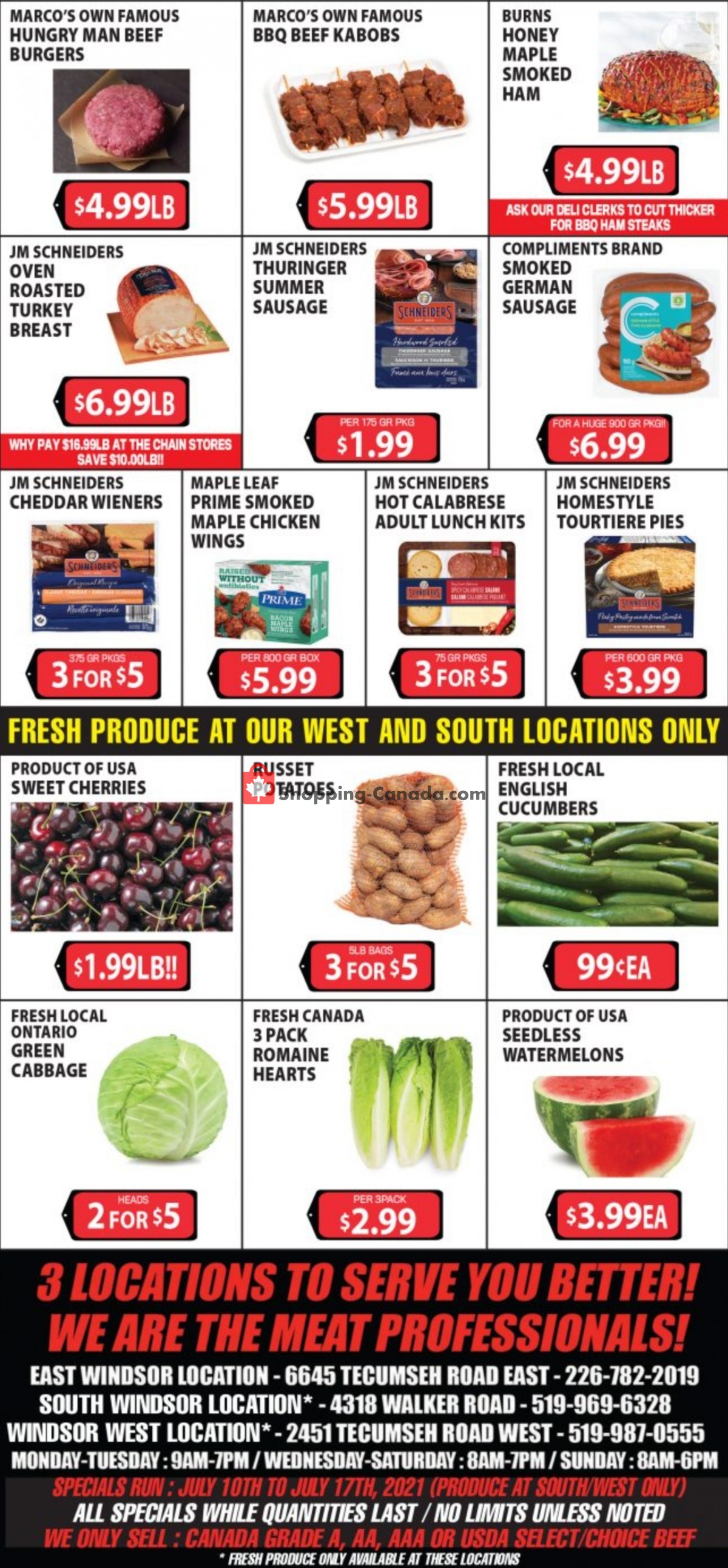 M.R. Meat Market flyer from Saturday July 10, 2021 to Saturday July 17, 2021 - page 2