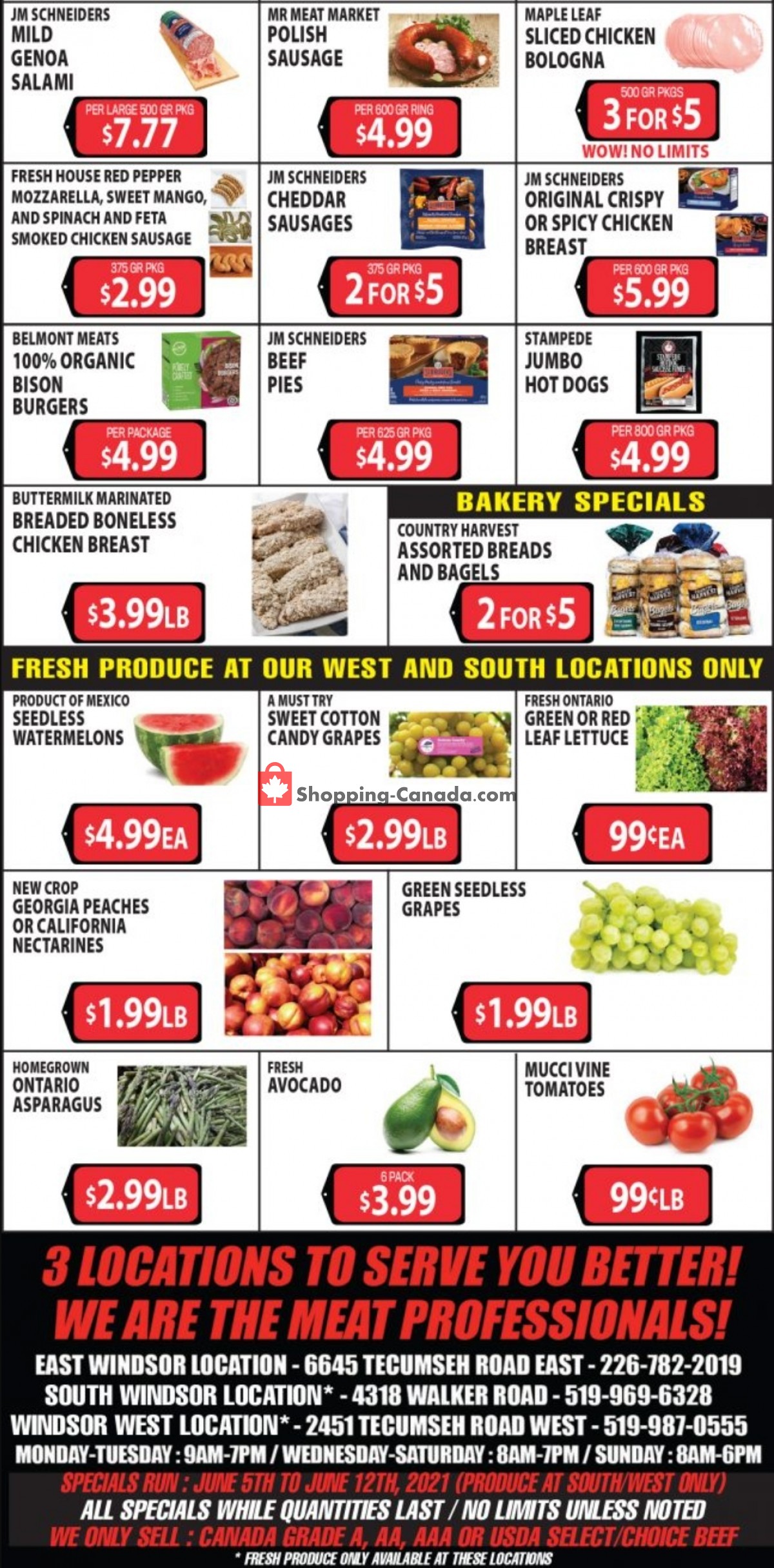 M.R. Meat Market flyer from Saturday June 5, 2021 to Saturday June 12, 2021 - page 2