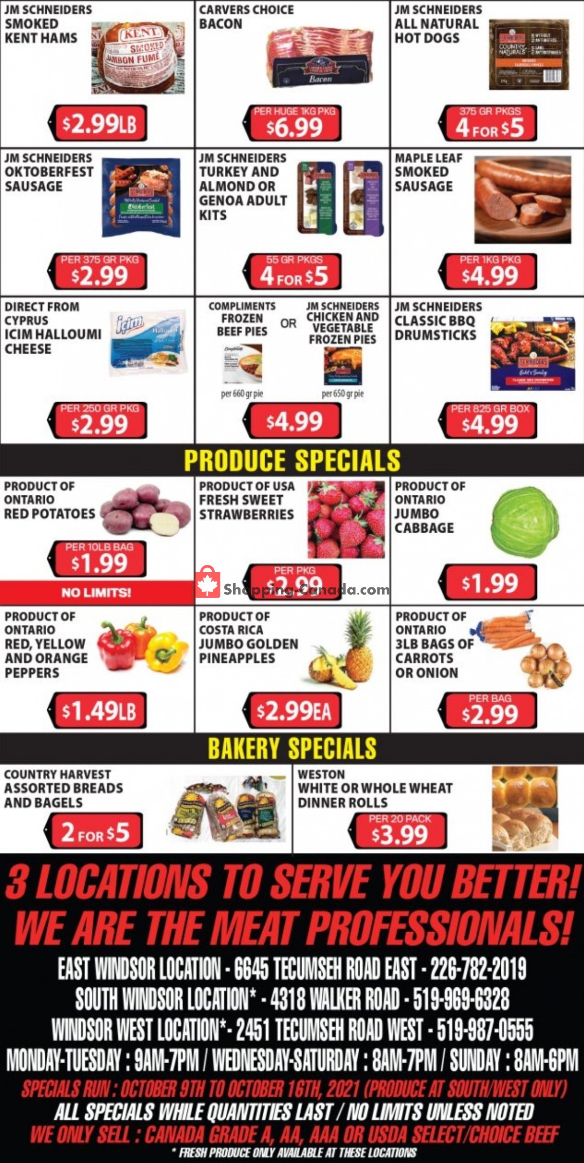 M.R. Meat Market flyer from Saturday October 9, 2021 to Saturday October 16, 2021 - page 2