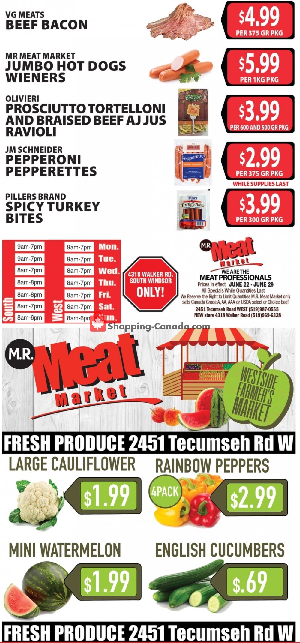 M.R. Meat Market flyer from Saturday June 22, 2019 to Saturday June 29, 2019 - page 2