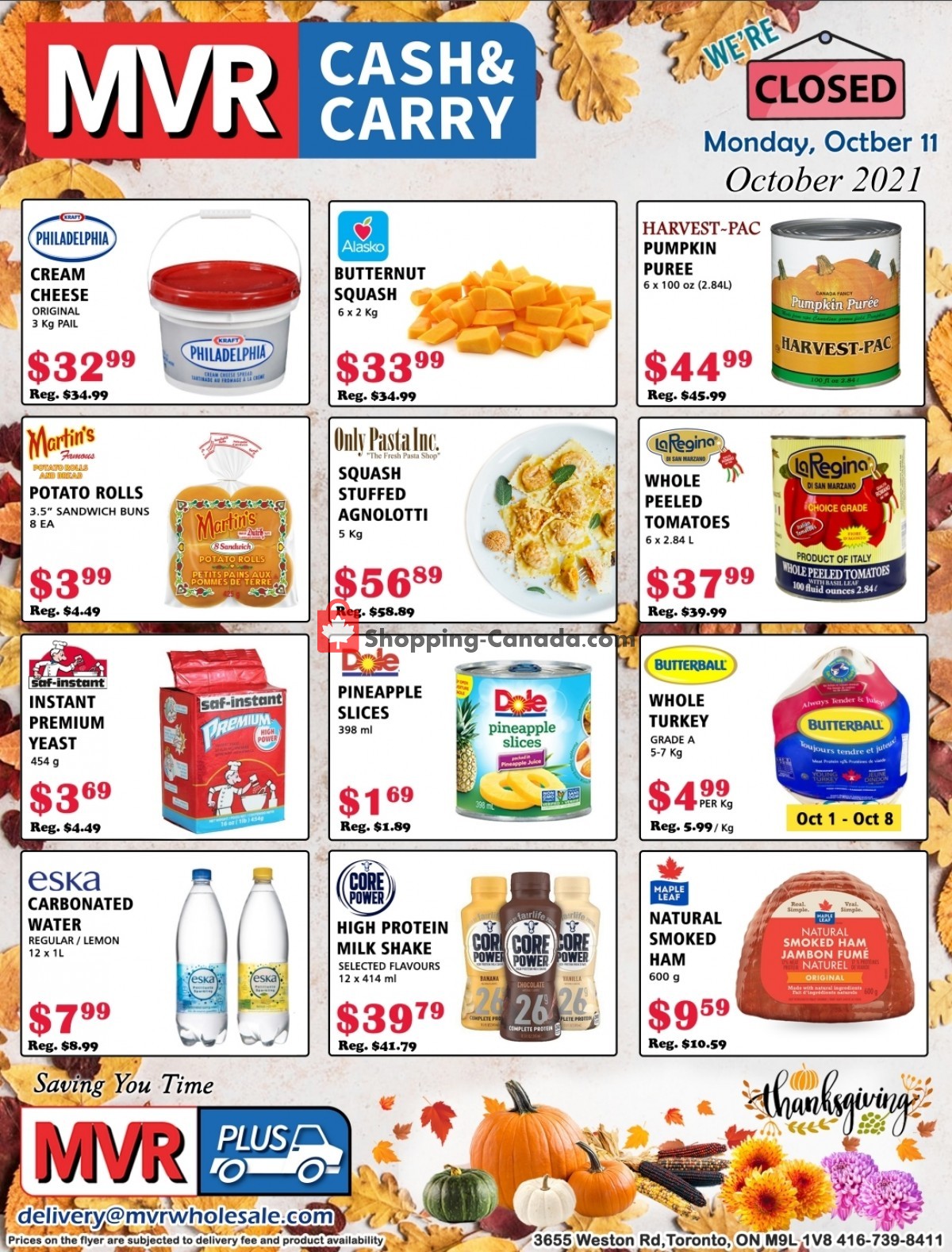 MVR Cash & Carry flyer from Friday October 1, 2021 to Sunday October 31, 2021 - page 1