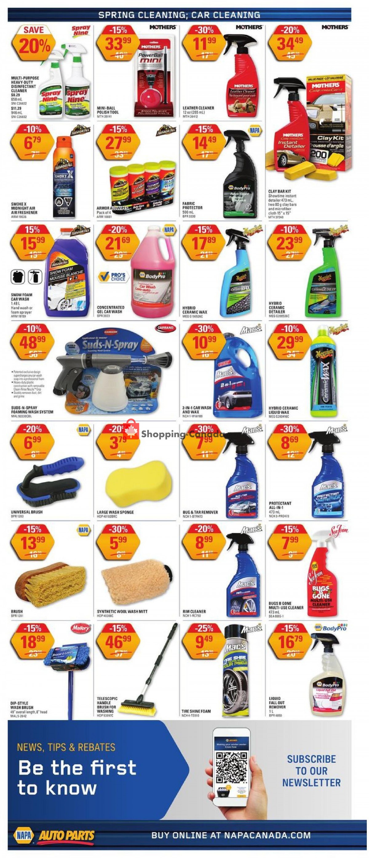 NAPA flyer from Sunday May 1, 2022 to Tuesday May 31, 2022 - page 2