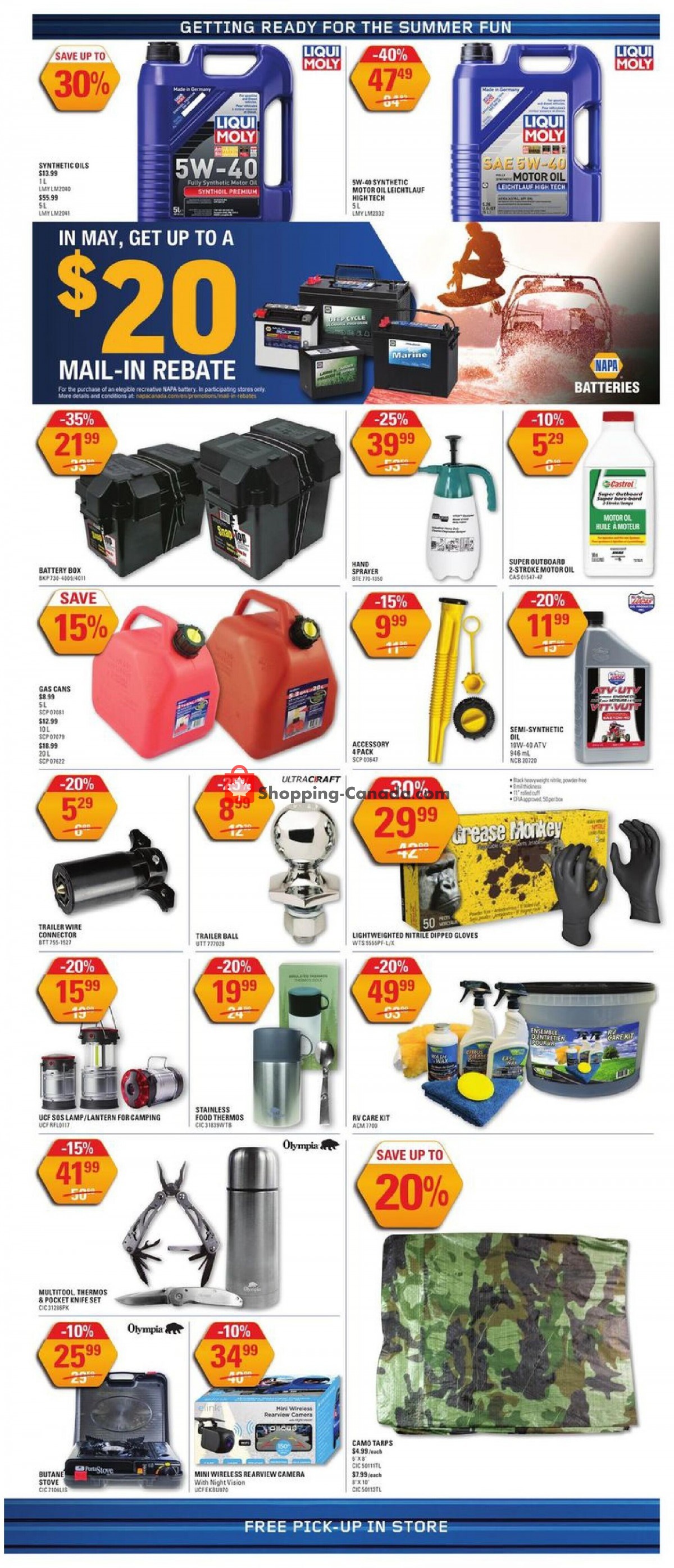 NAPA flyer from Sunday May 1, 2022 to Tuesday May 31, 2022 - page 3