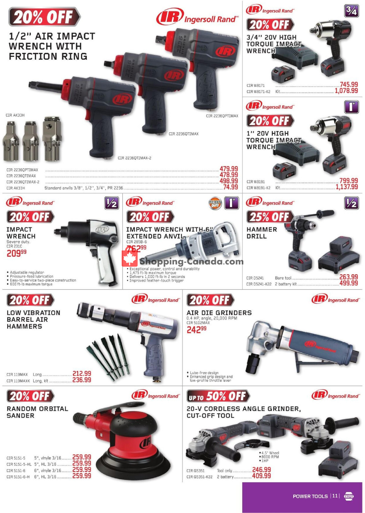 NAPA flyer from Monday April 1, 2024 to Sunday June 30, 2024 - page 11