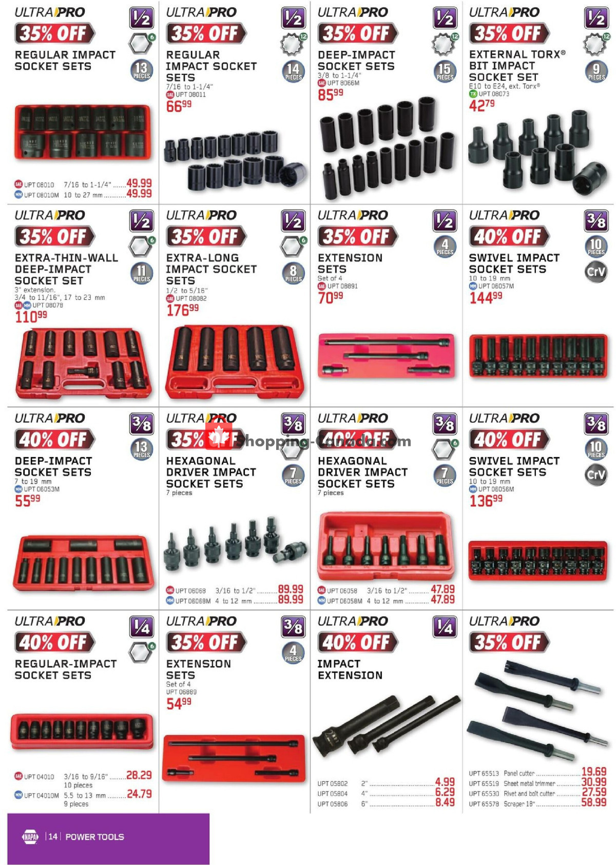 NAPA flyer from Monday April 1, 2024 to Sunday June 30, 2024 - page 14