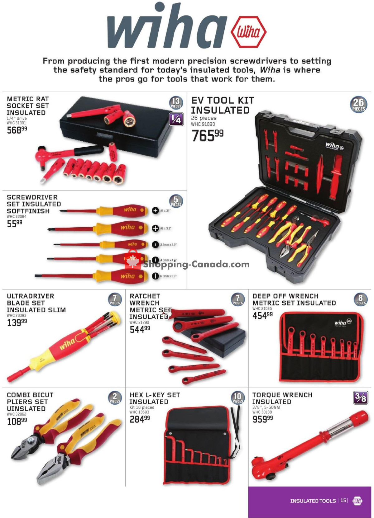 NAPA flyer from Monday April 1, 2024 to Sunday June 30, 2024 - page 15