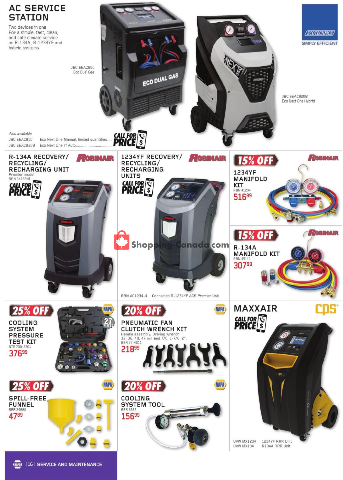 NAPA flyer from Monday April 1, 2024 to Sunday June 30, 2024 - page 16