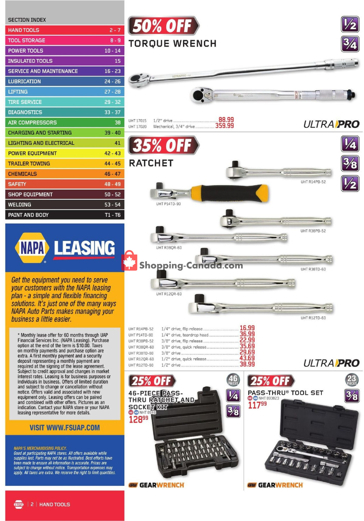 NAPA flyer from Monday April 1, 2024 to Sunday June 30, 2024 - page 2