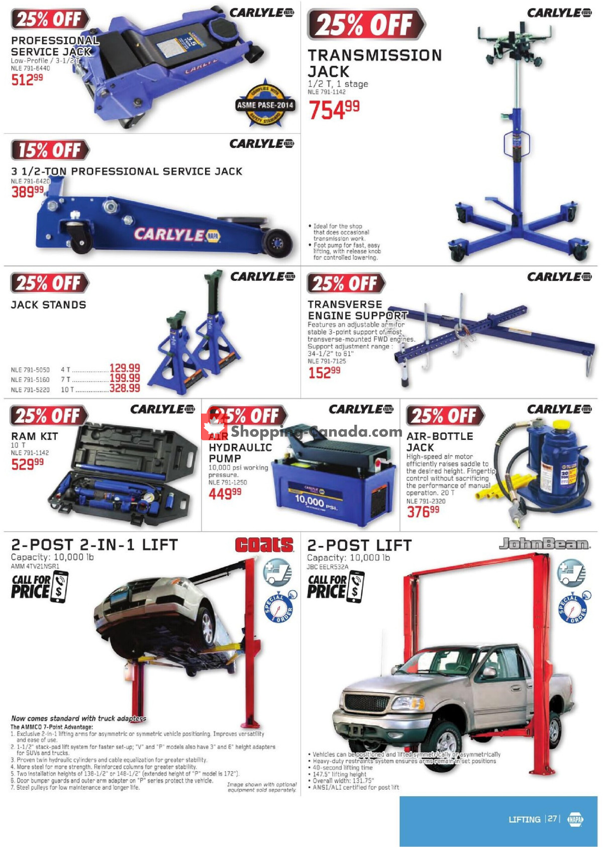 NAPA flyer from Monday April 1, 2024 to Sunday June 30, 2024 - page 27