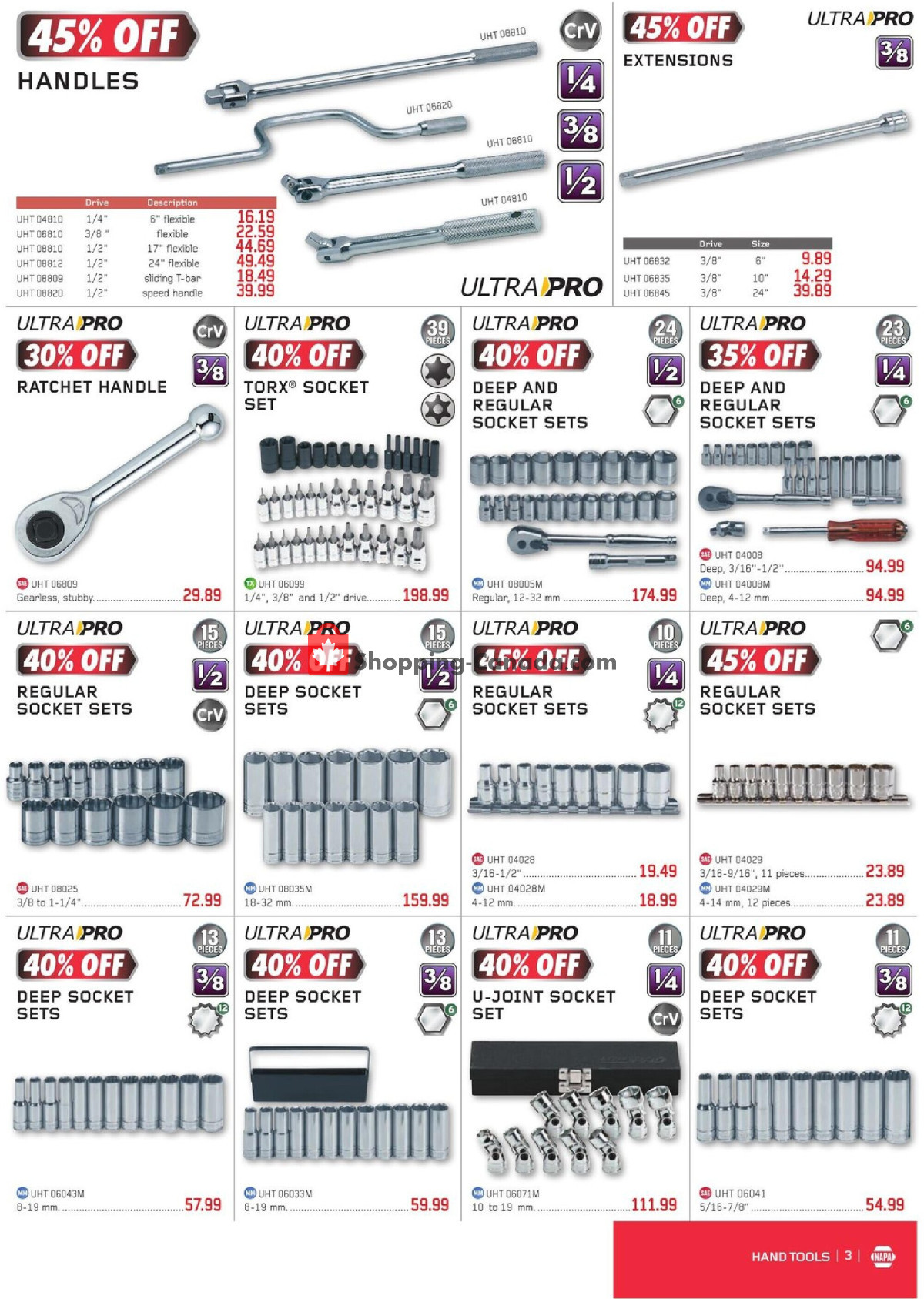 NAPA flyer from Monday April 1, 2024 to Sunday June 30, 2024 - page 3